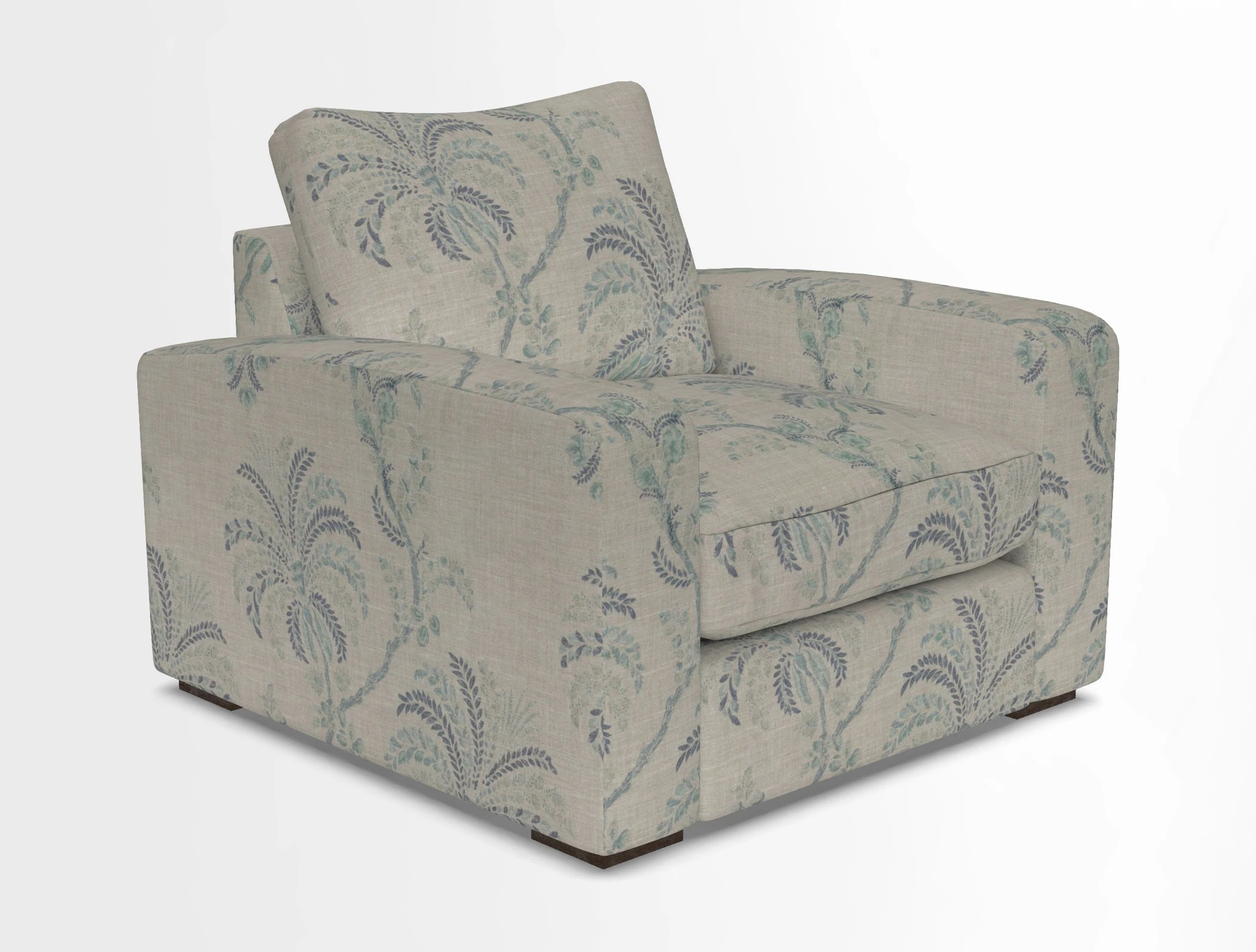 Stockbridge Chair in Two Tone Plain Biscuit