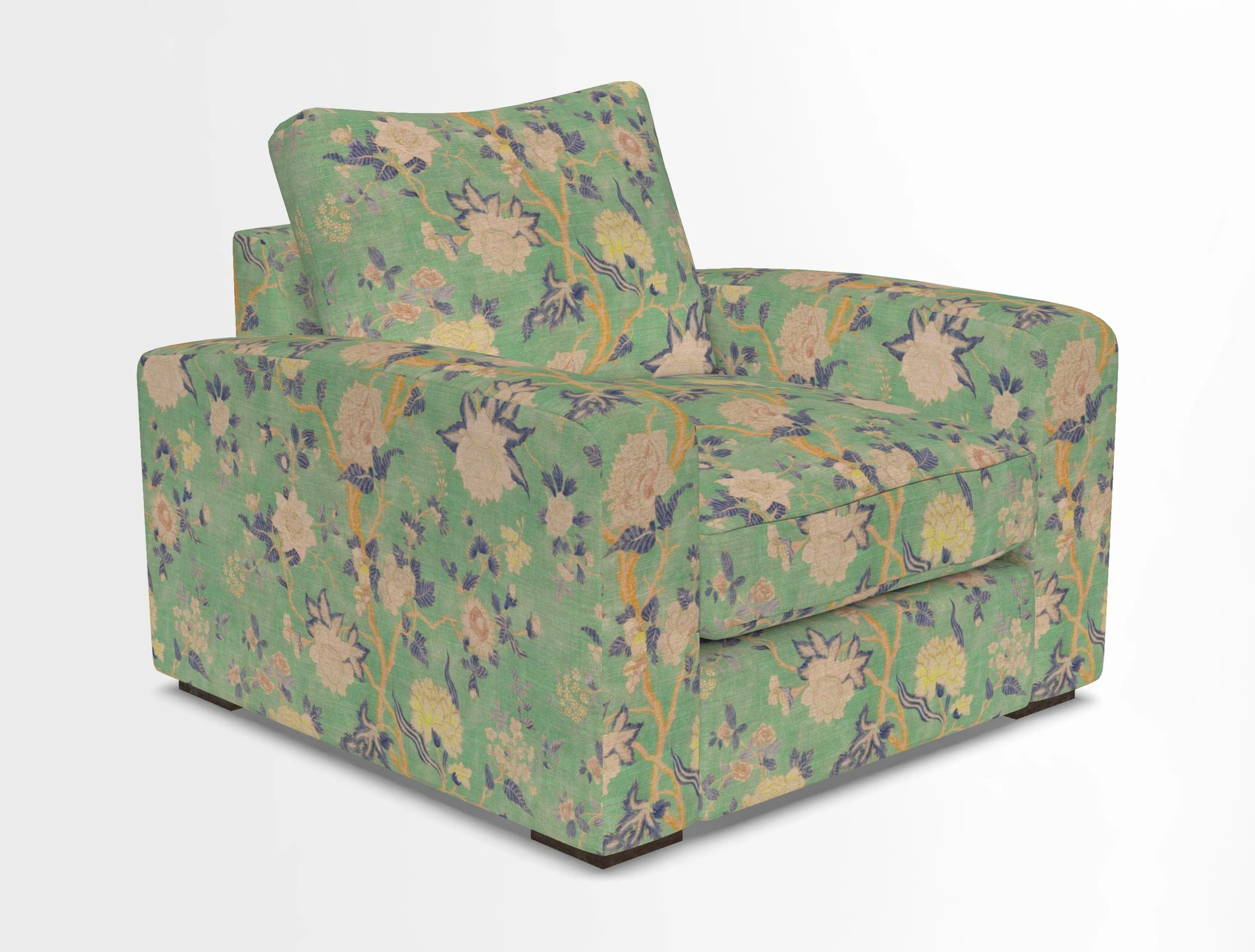 Stockbridge Chair in Two Tone Plain Biscuit
