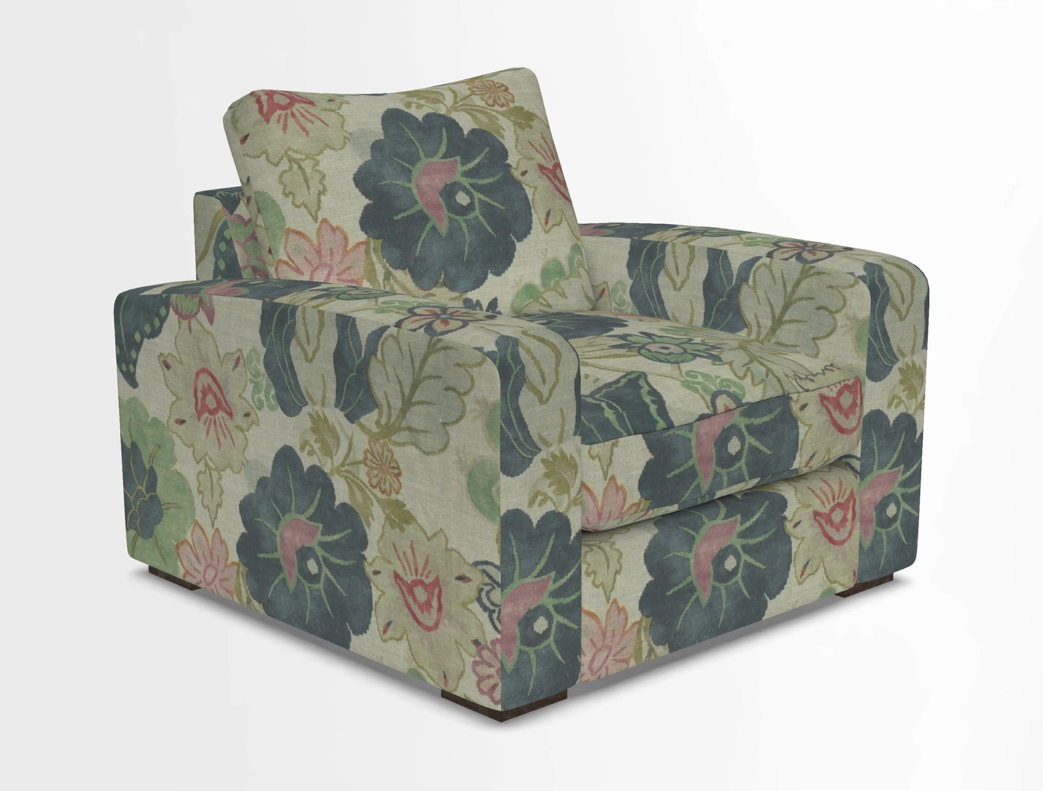 Stockbridge Chair in Two Tone Plain Biscuit