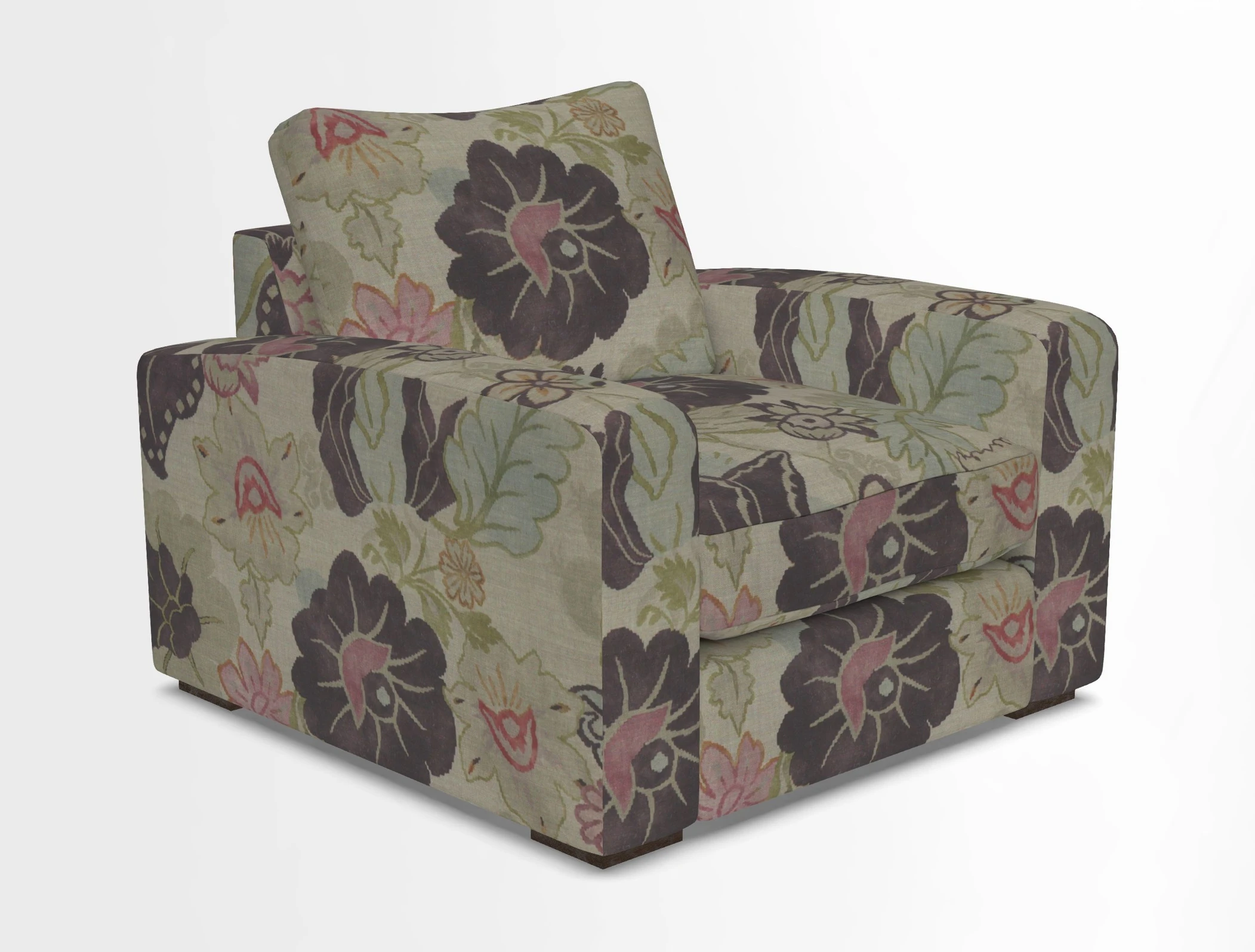 Stockbridge Chair in Two Tone Plain Biscuit