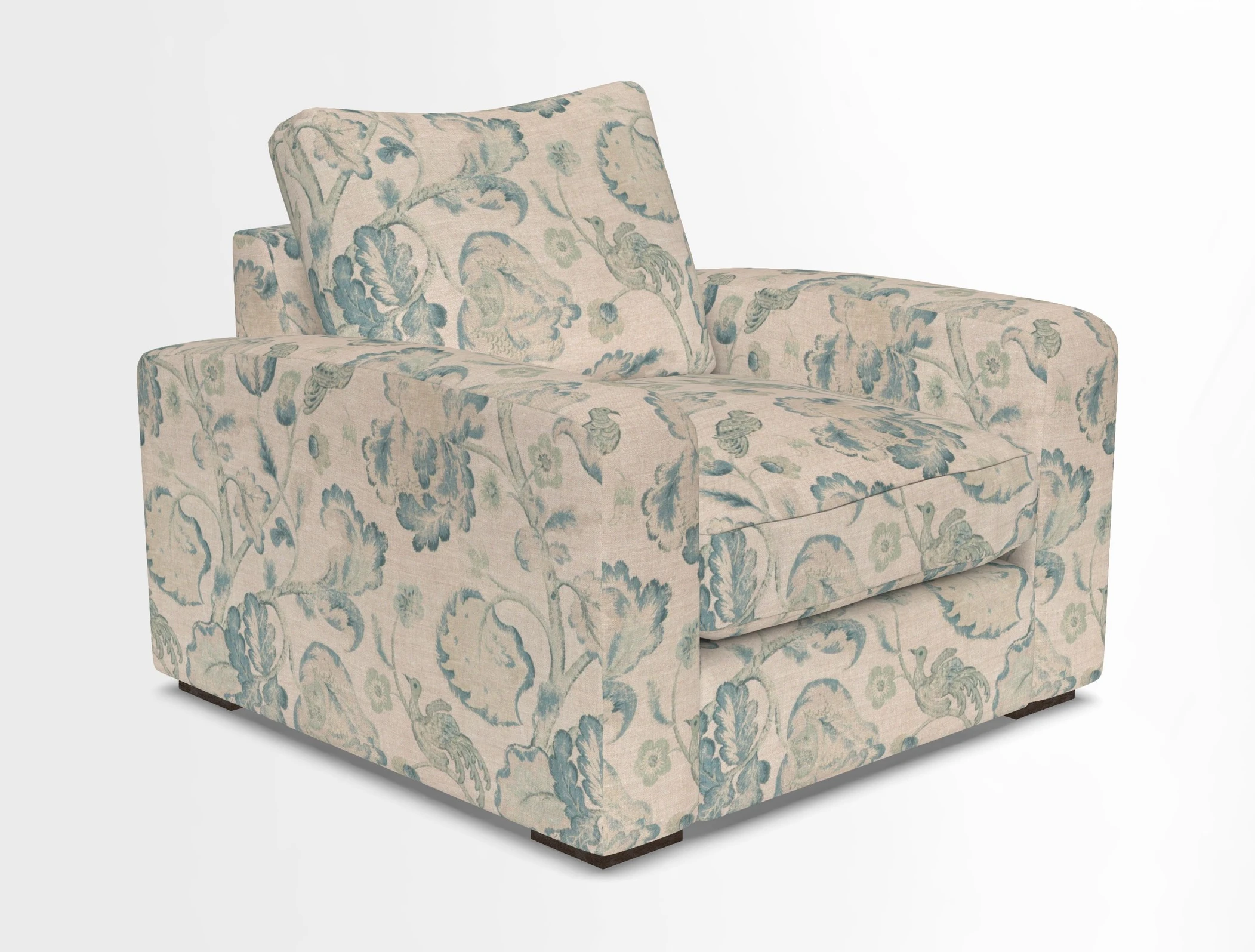 Stockbridge Chair in Two Tone Plain Biscuit