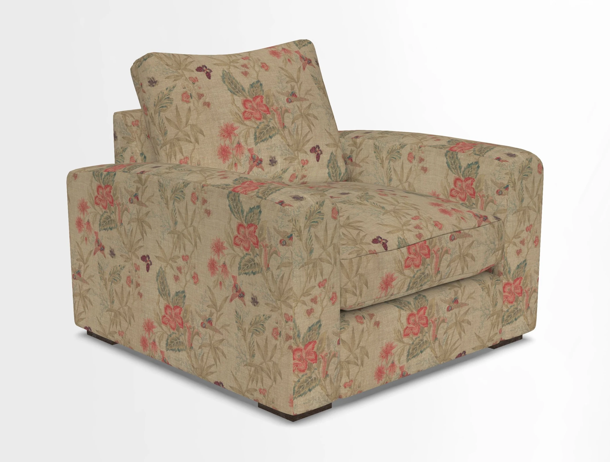 Stockbridge Chair in Two Tone Plain Biscuit