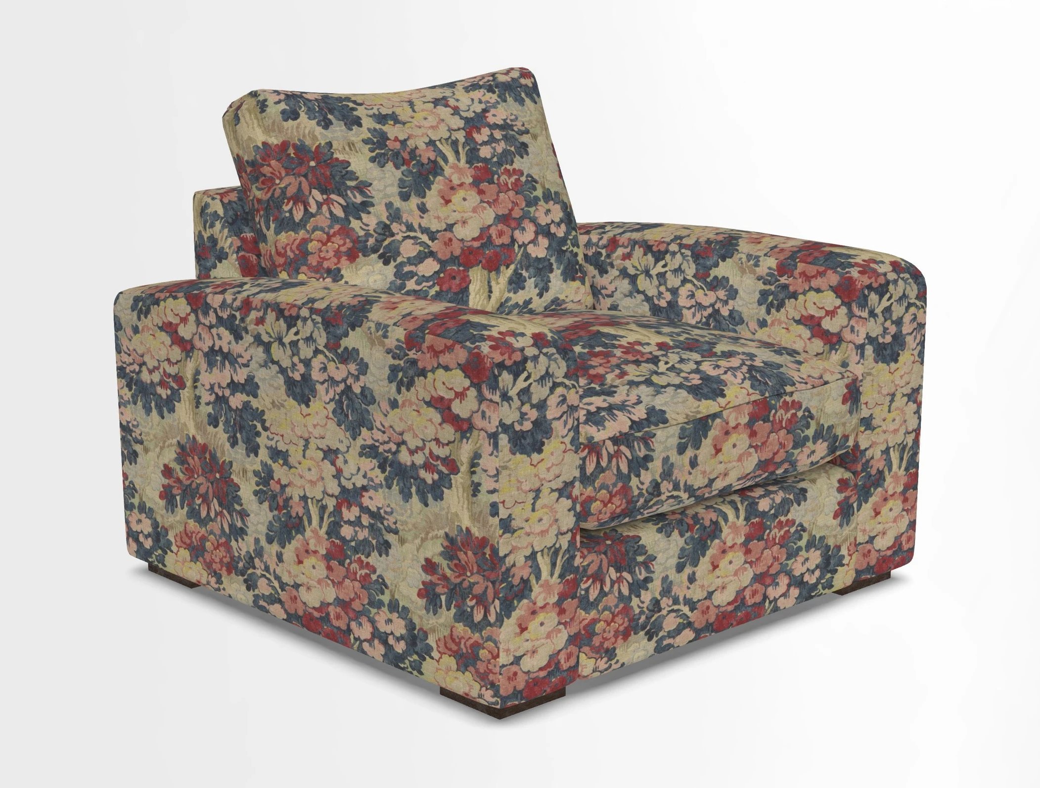 Stockbridge Chair in Two Tone Plain Biscuit