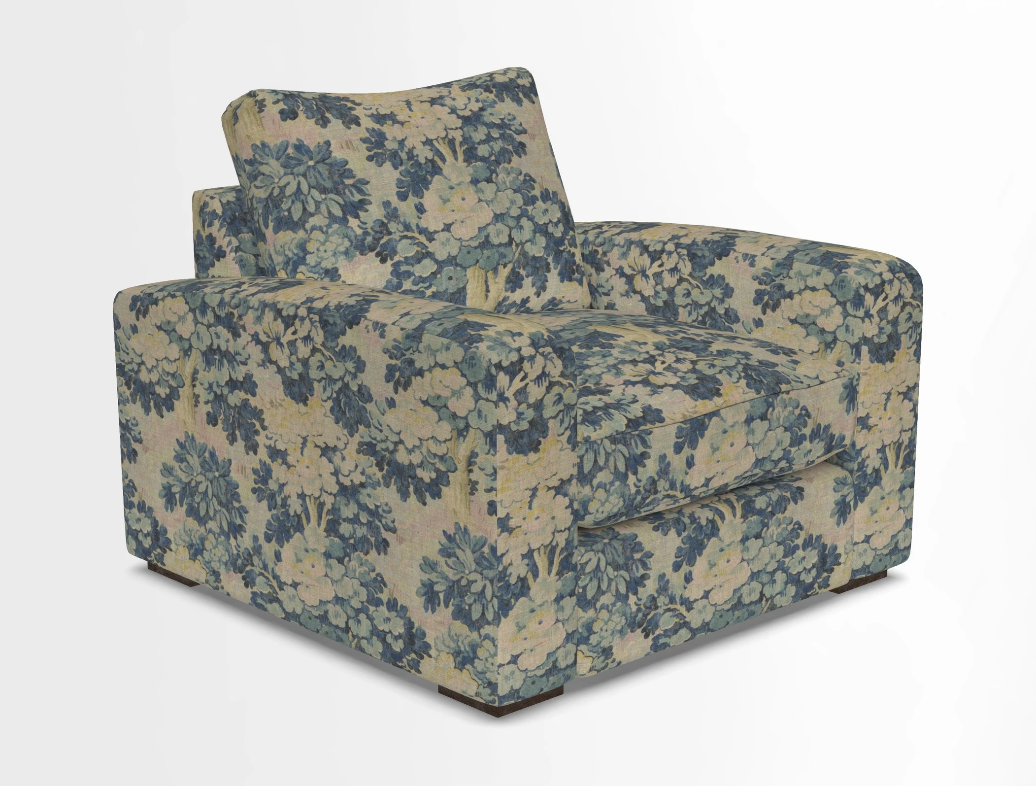 Stockbridge Chair in Two Tone Plain Biscuit