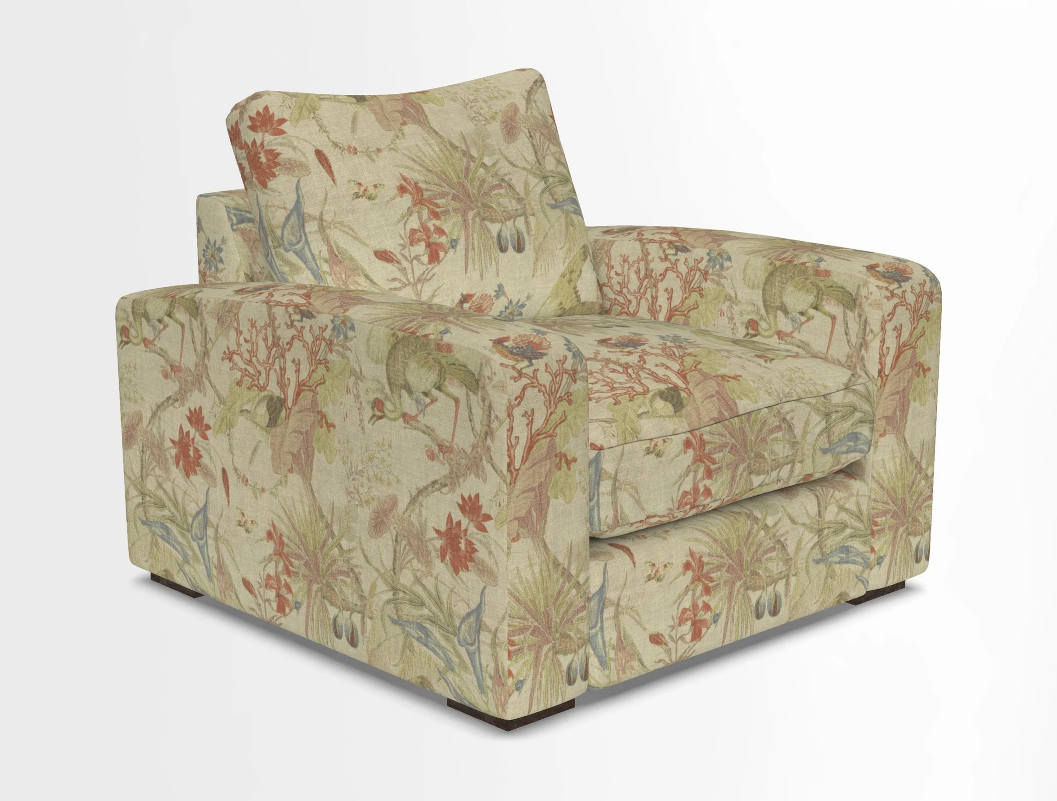 Stockbridge Chair in Two Tone Plain Biscuit