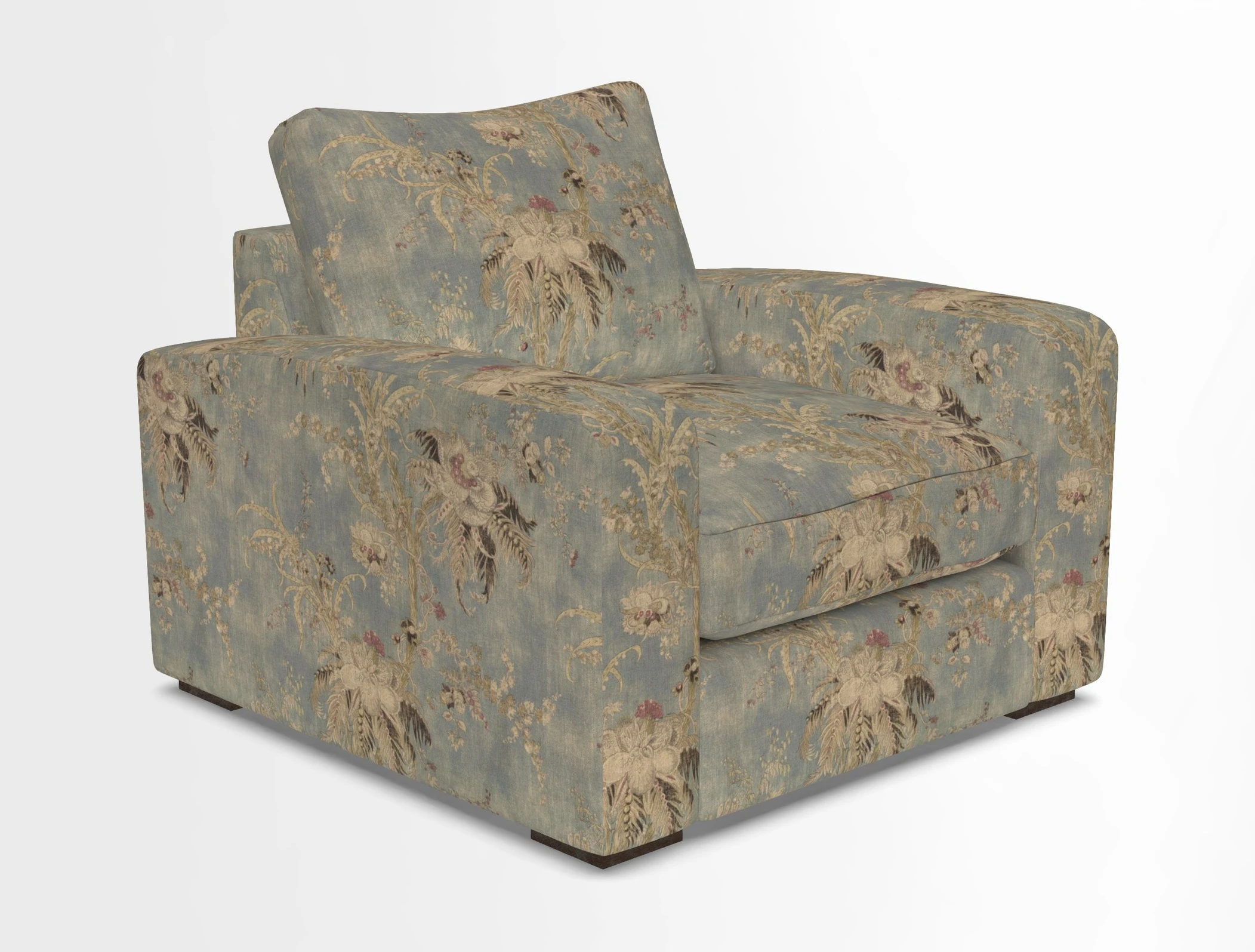 Stockbridge Chair in Two Tone Plain Biscuit