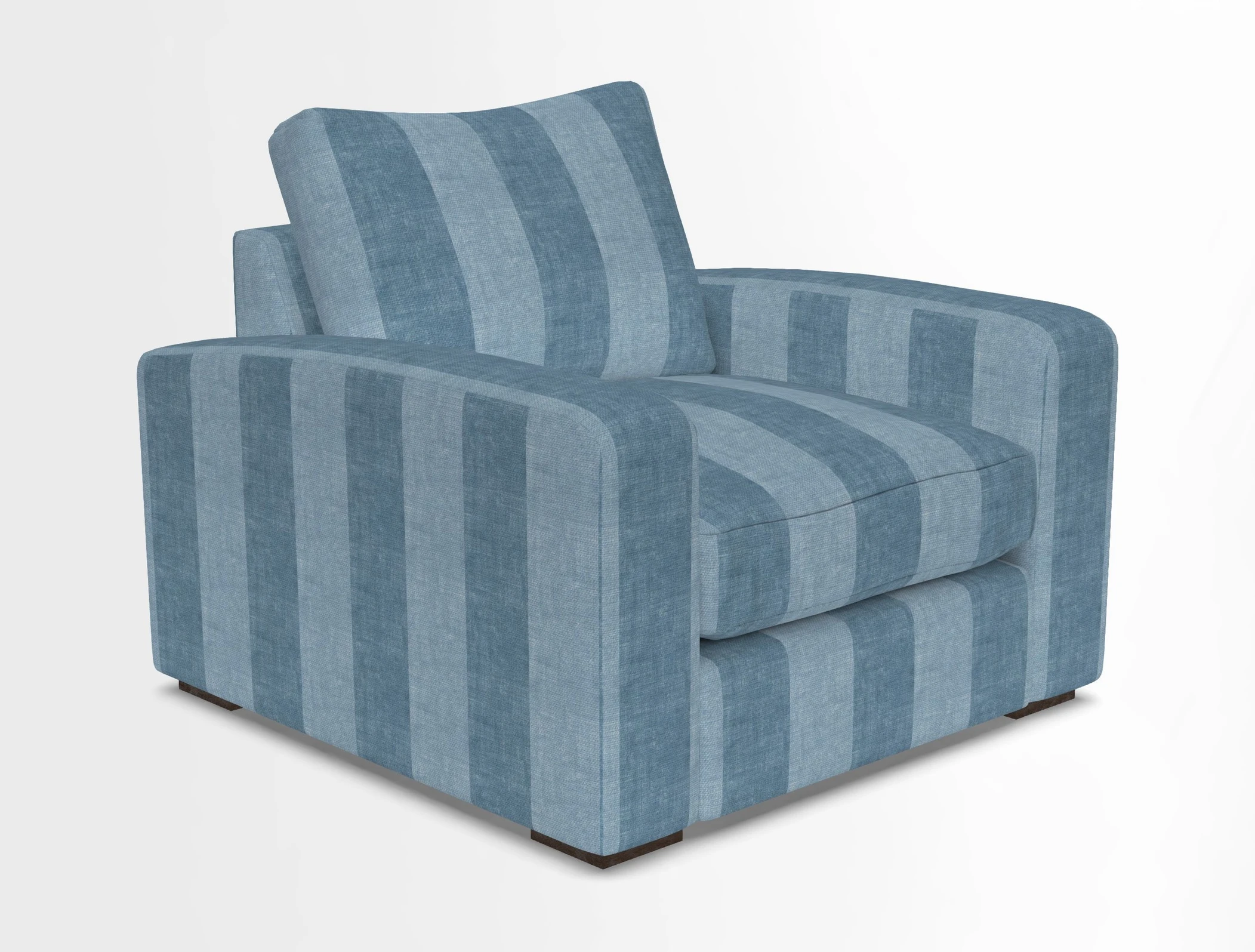 Stockbridge Chair in Two Tone Plain Biscuit