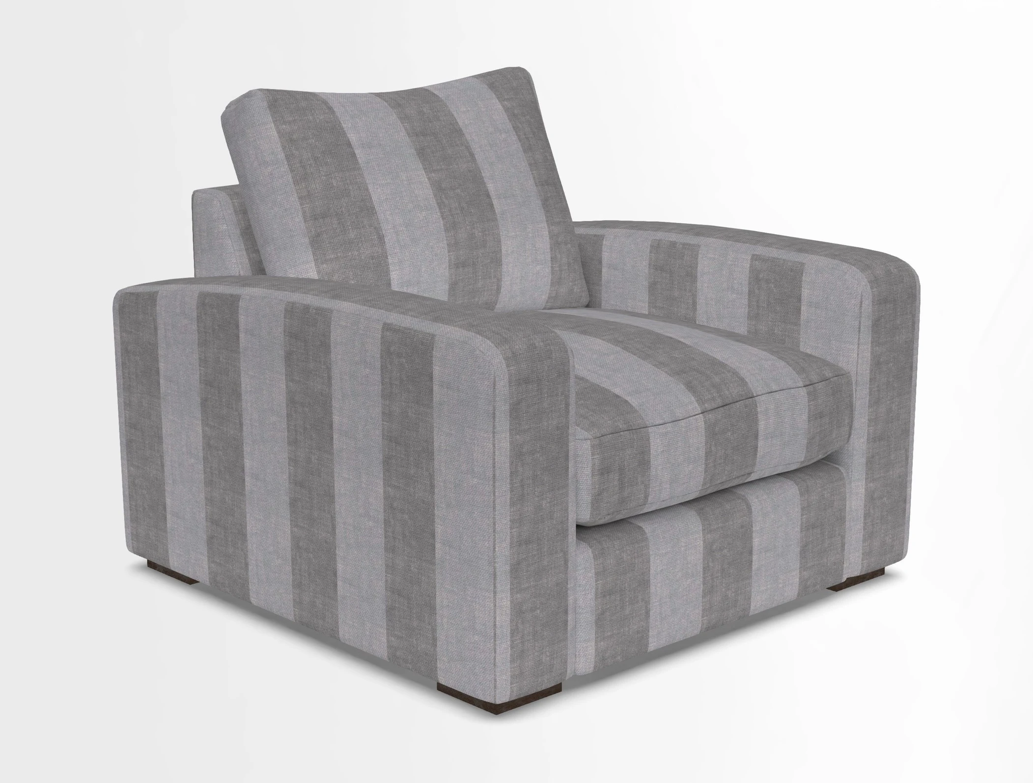 Stockbridge Chair in Two Tone Plain Biscuit