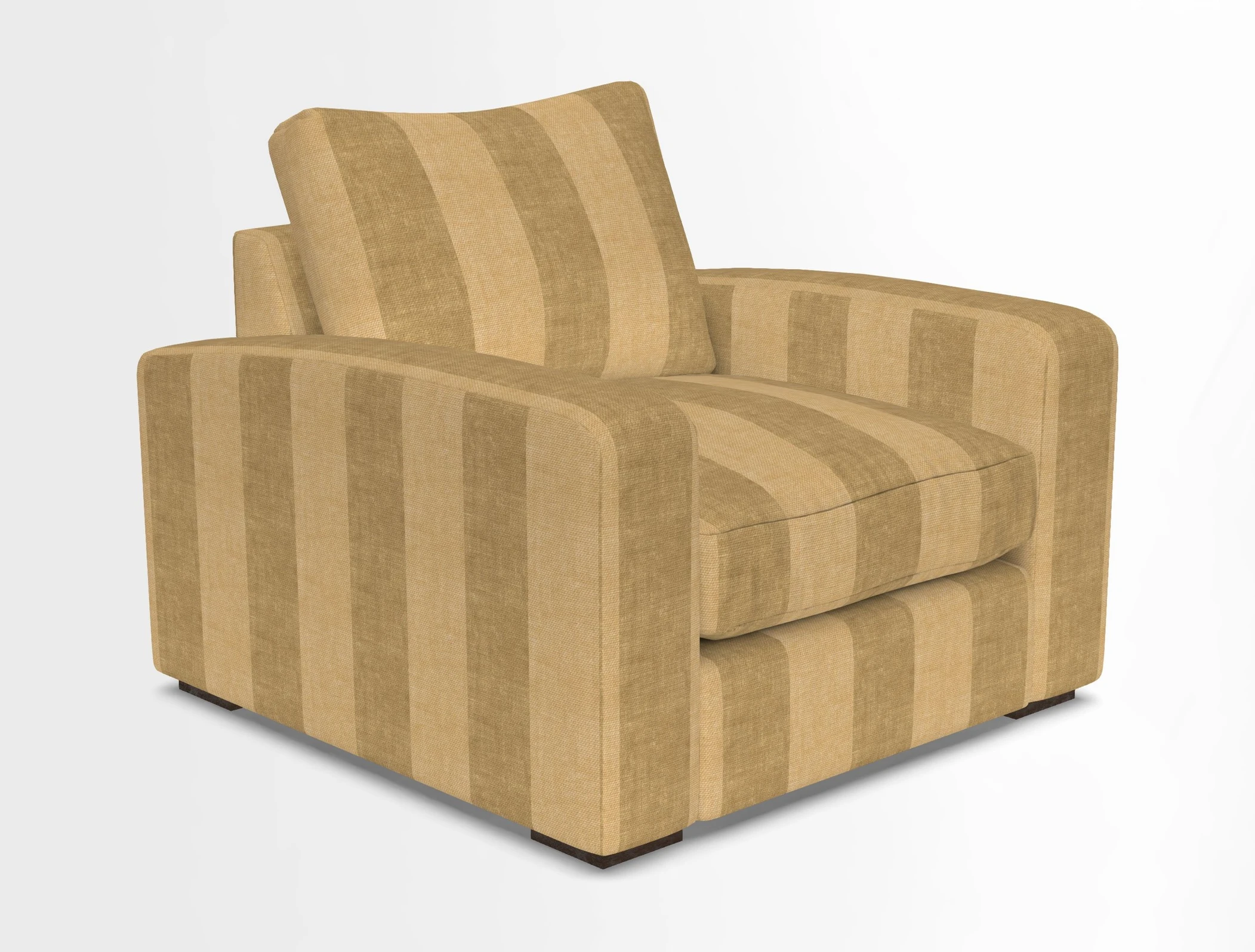 Stockbridge Chair in Two Tone Plain Biscuit