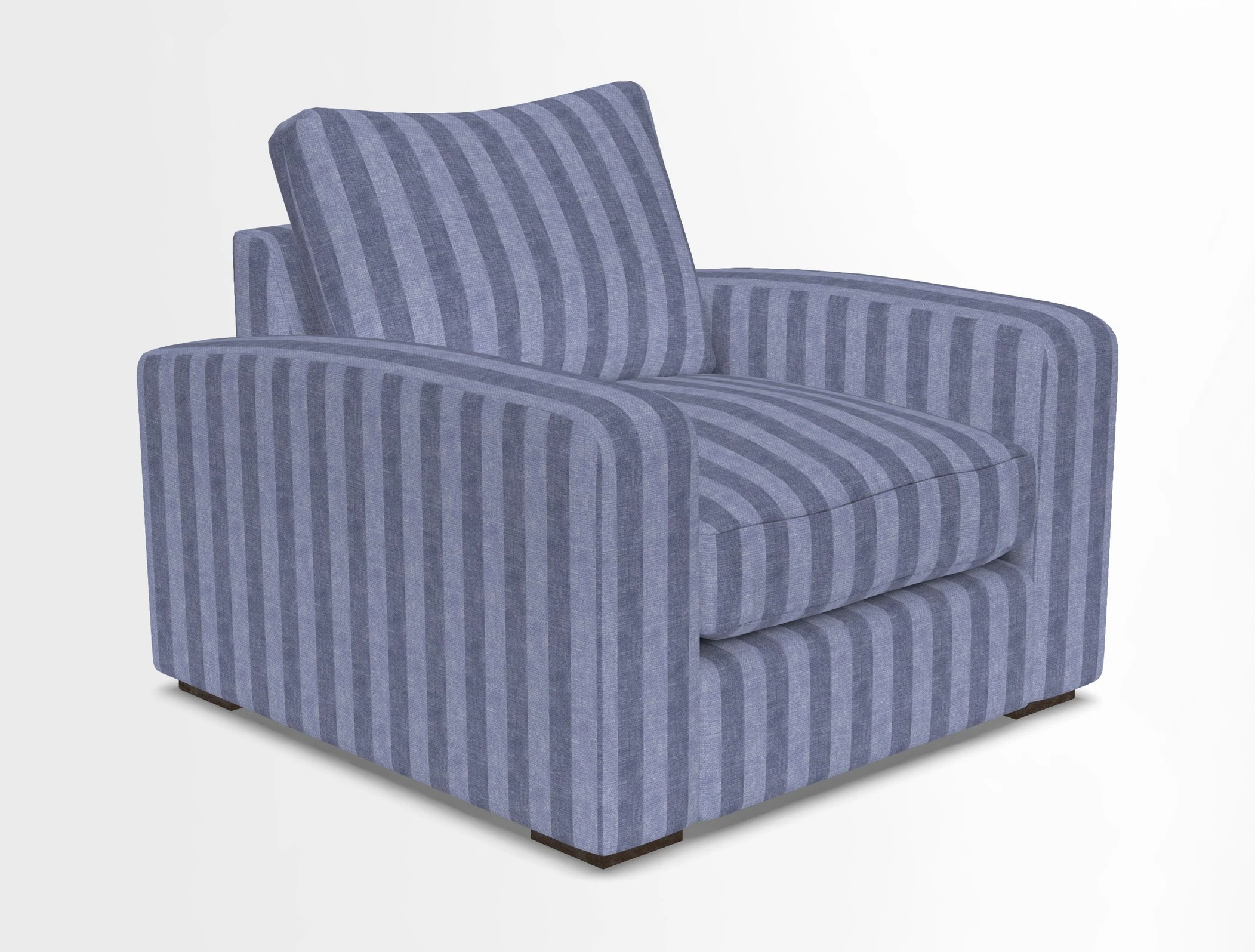 Stockbridge Chair in Two Tone Plain Biscuit