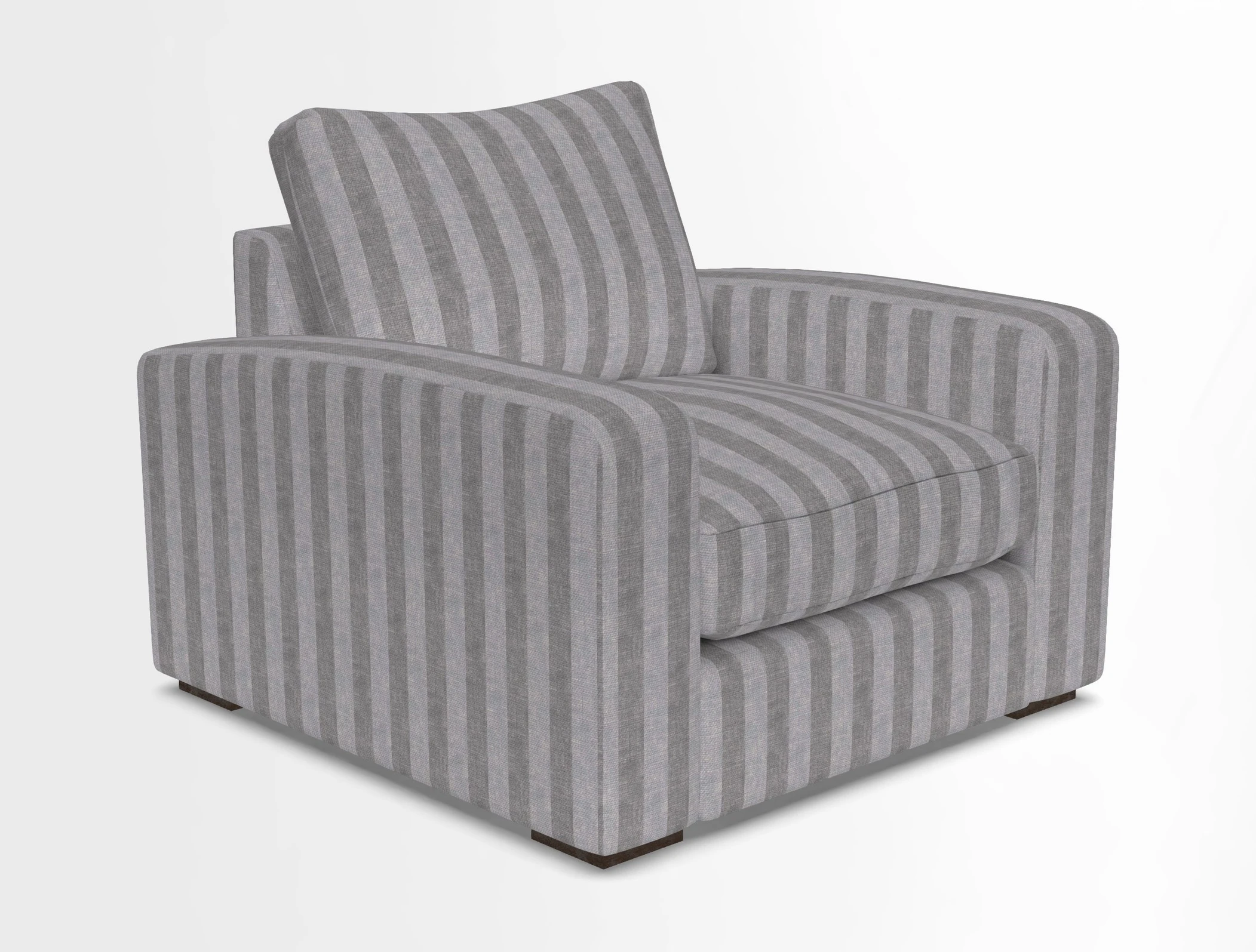 Stockbridge Chair in Two Tone Plain Biscuit