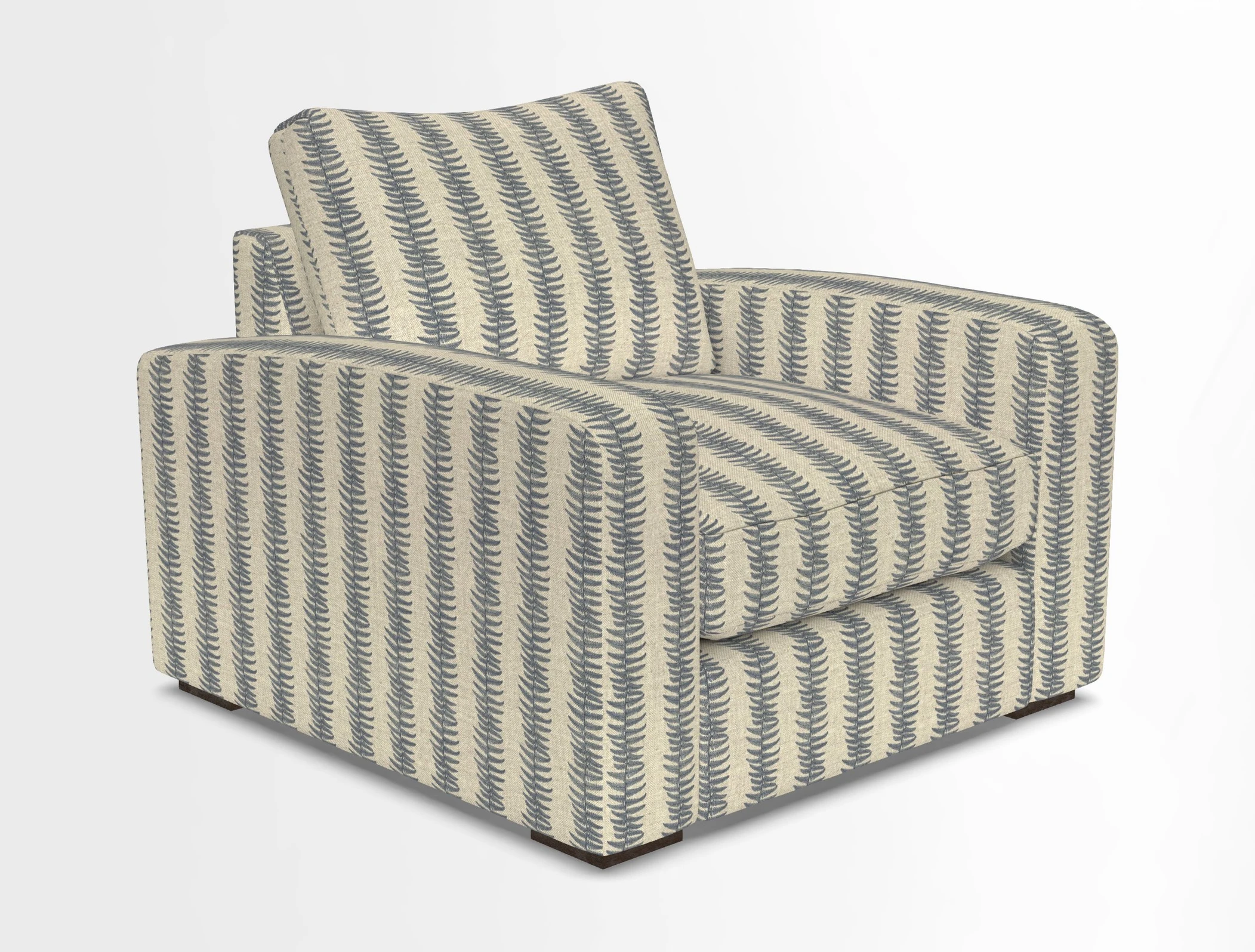 Stockbridge Chair in Two Tone Plain Biscuit