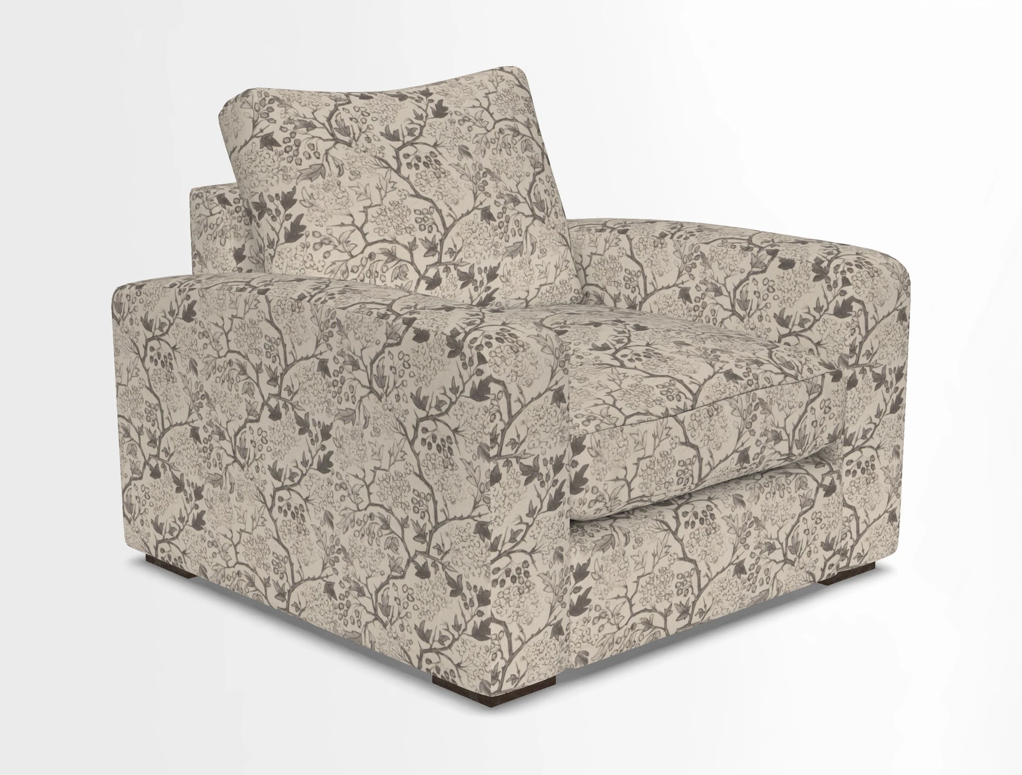 Stockbridge Chair in Two Tone Plain Biscuit