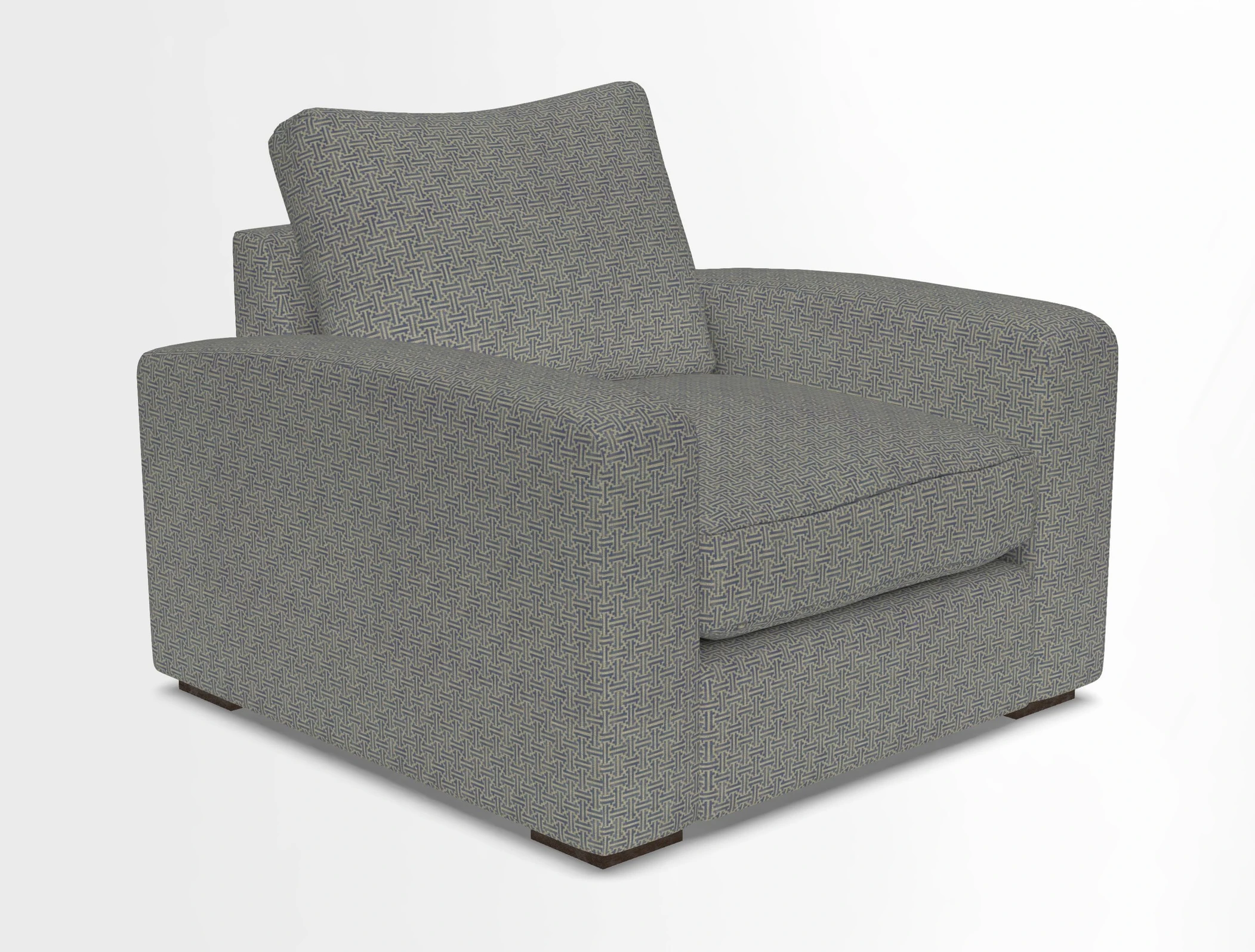 Stockbridge Chair in Two Tone Plain Biscuit