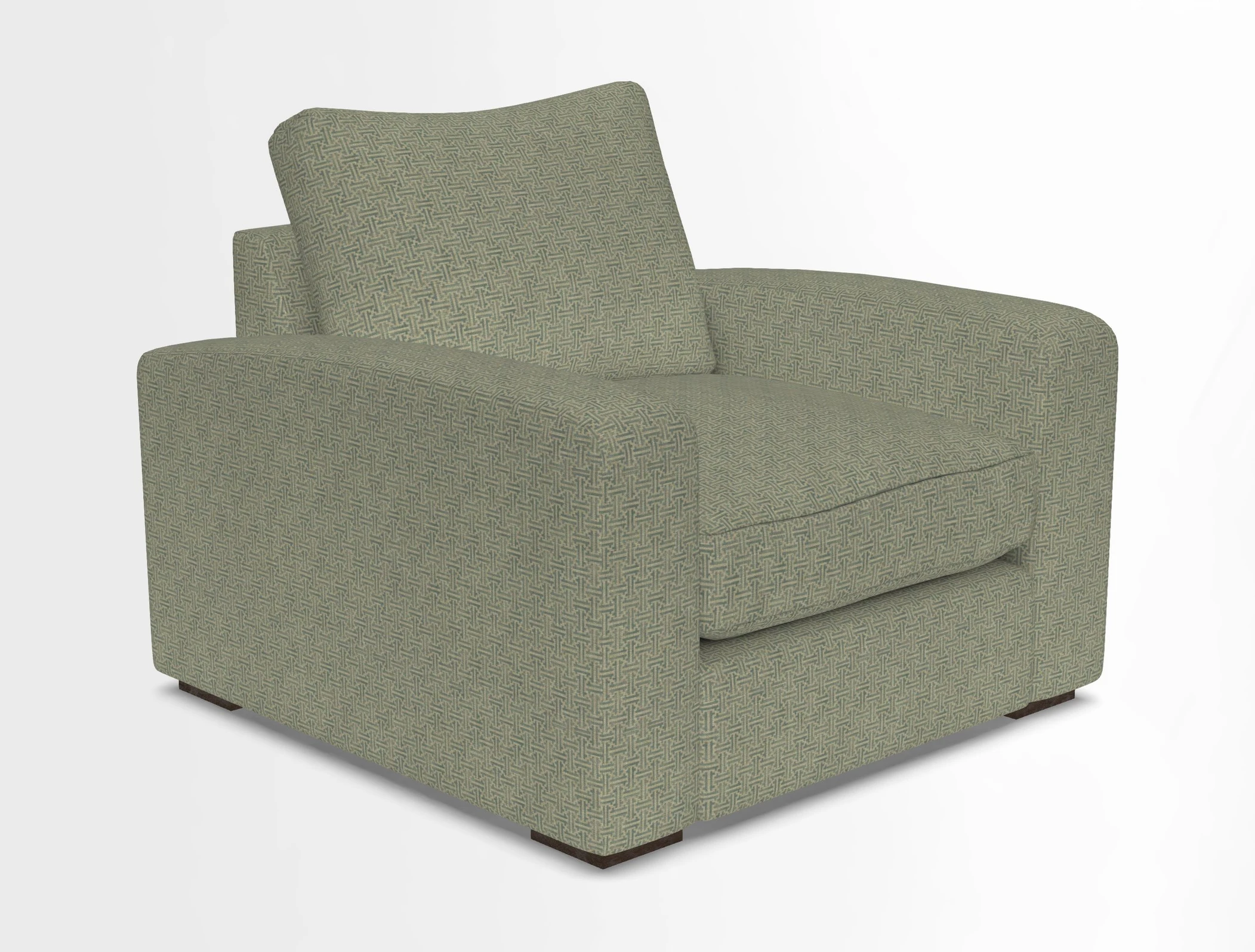 Stockbridge Chair in Two Tone Plain Biscuit