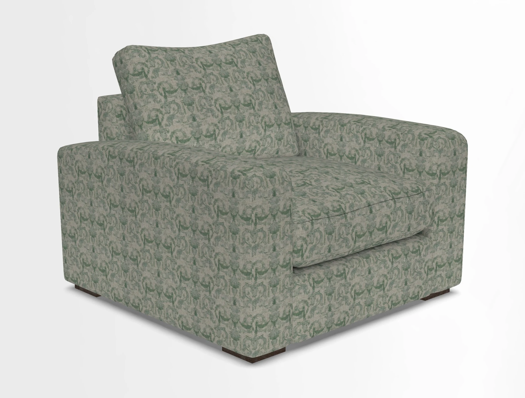 Stockbridge Chair in Two Tone Plain Biscuit