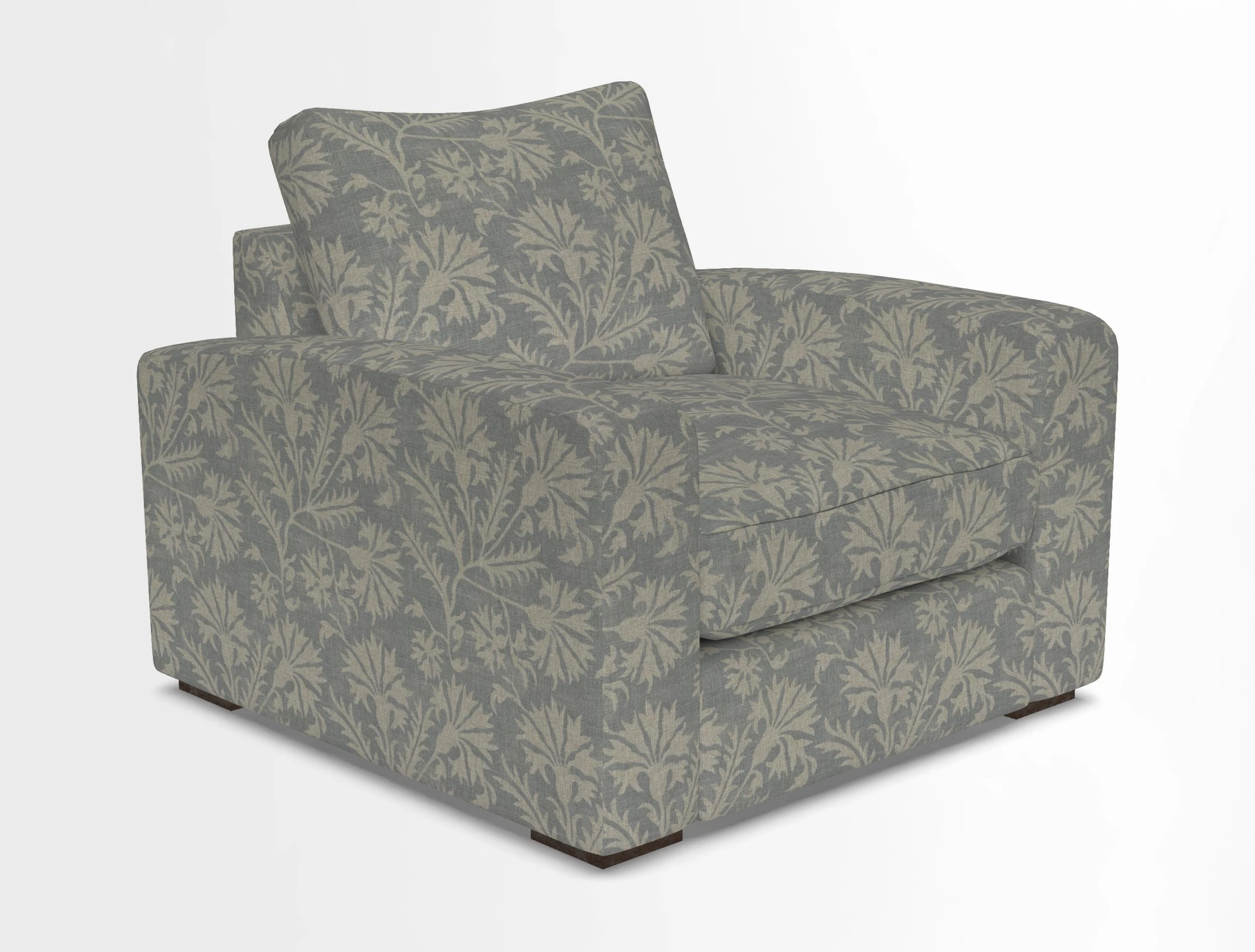 Stockbridge Chair in Two Tone Plain Biscuit