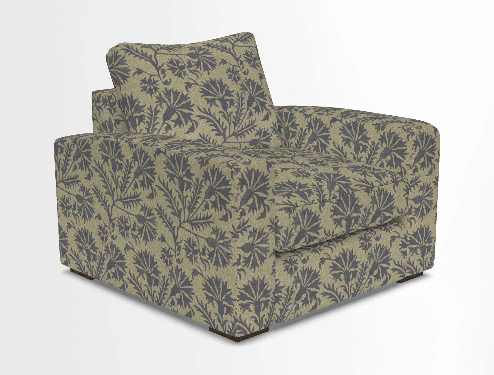 Stockbridge Chair in Two Tone Plain Biscuit
