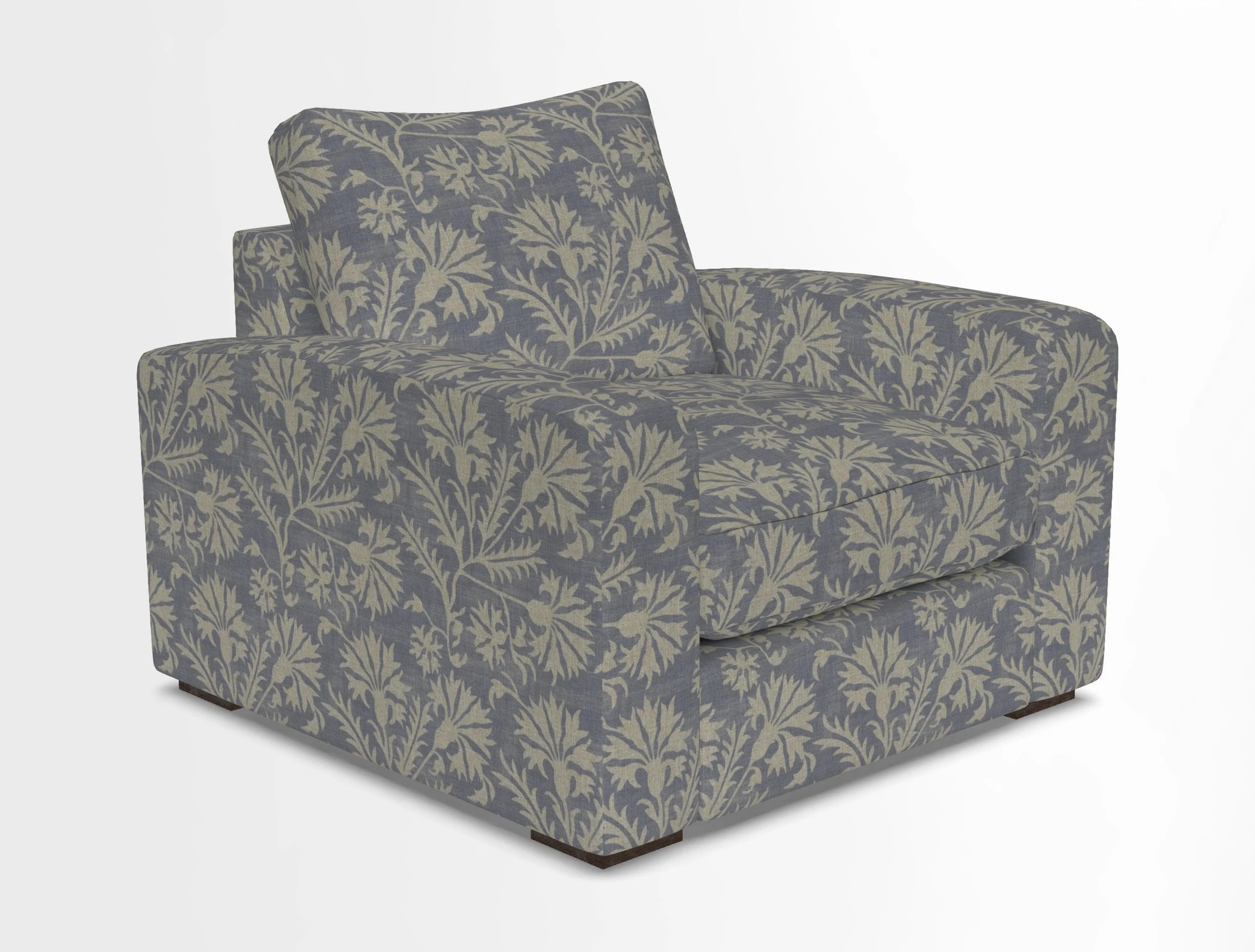 Stockbridge Chair in Two Tone Plain Biscuit