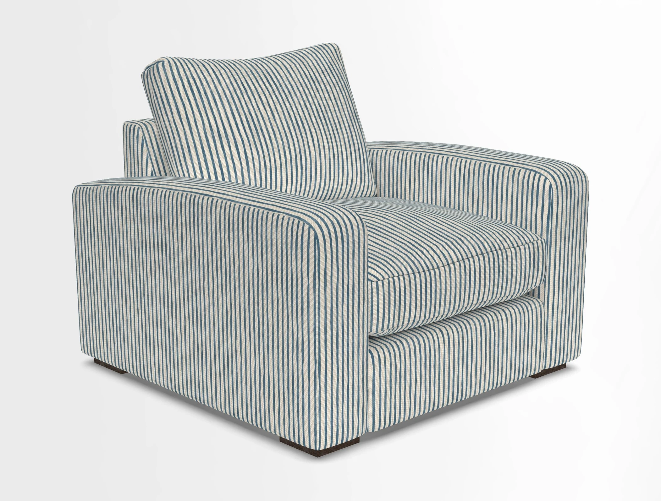 Stockbridge Chair in Two Tone Plain Biscuit