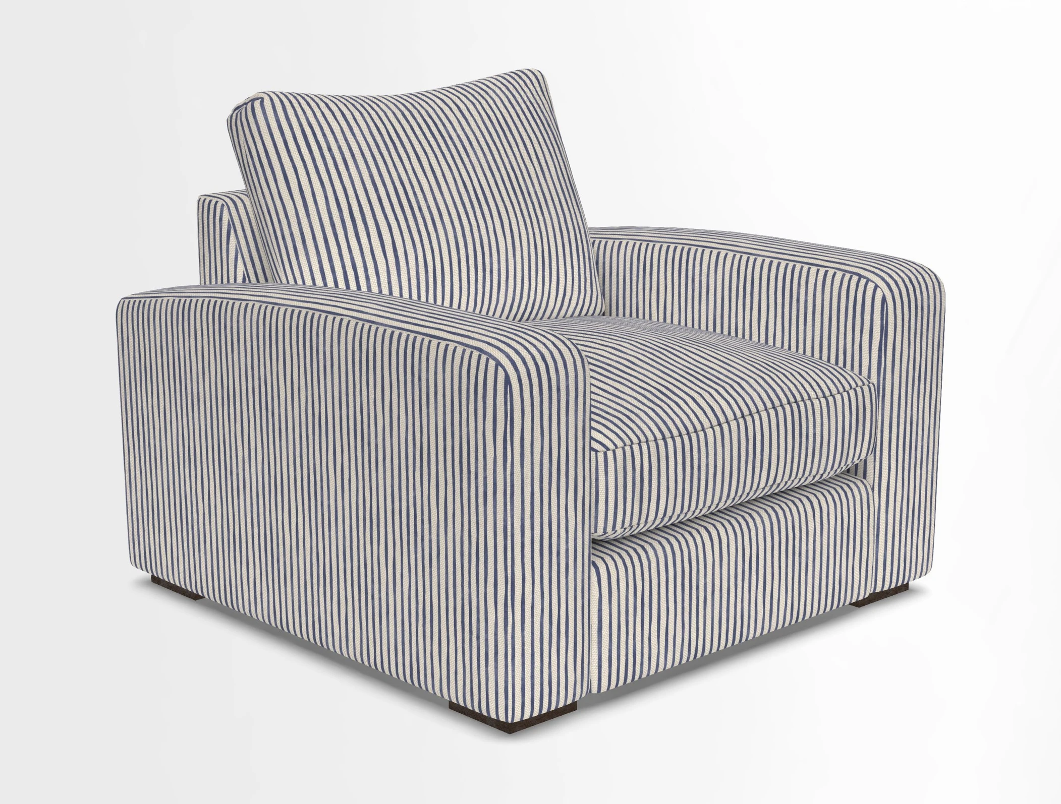 Stockbridge Chair in Two Tone Plain Biscuit
