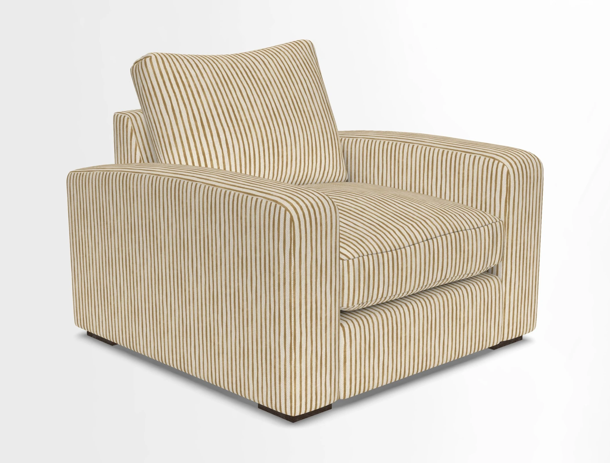 Stockbridge Chair in Two Tone Plain Biscuit