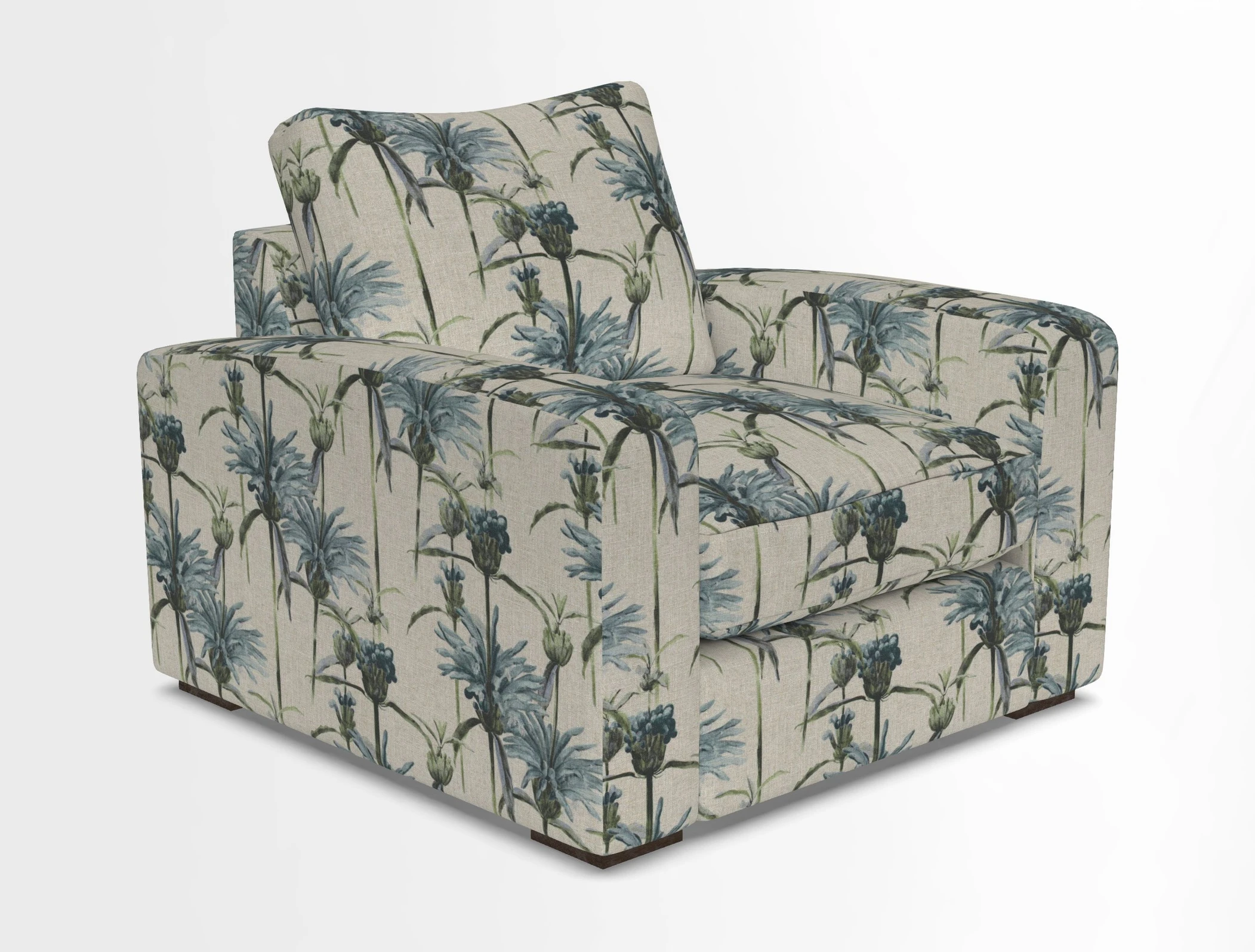 Stockbridge Chair in Two Tone Plain Biscuit