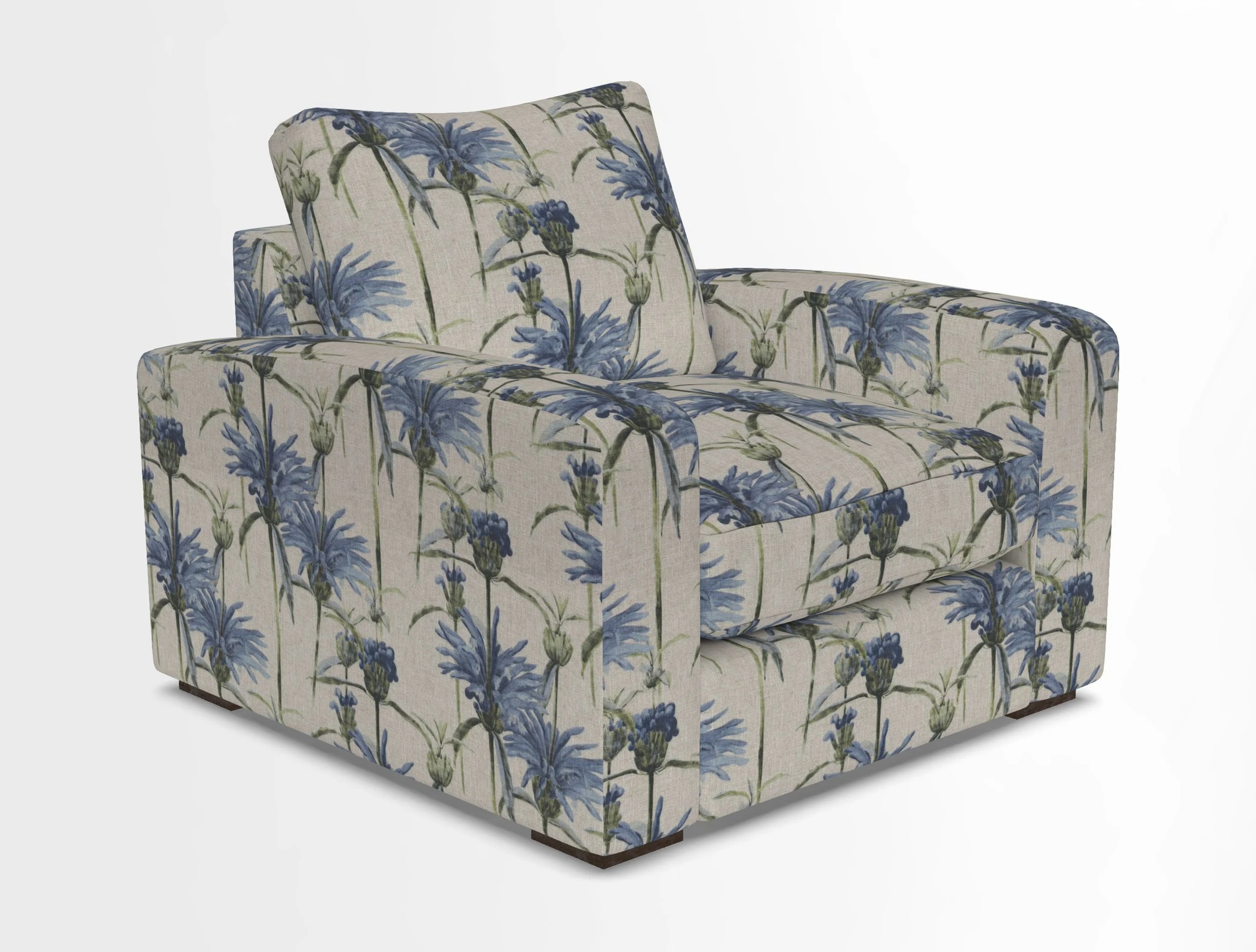 Stockbridge Chair in Two Tone Plain Biscuit