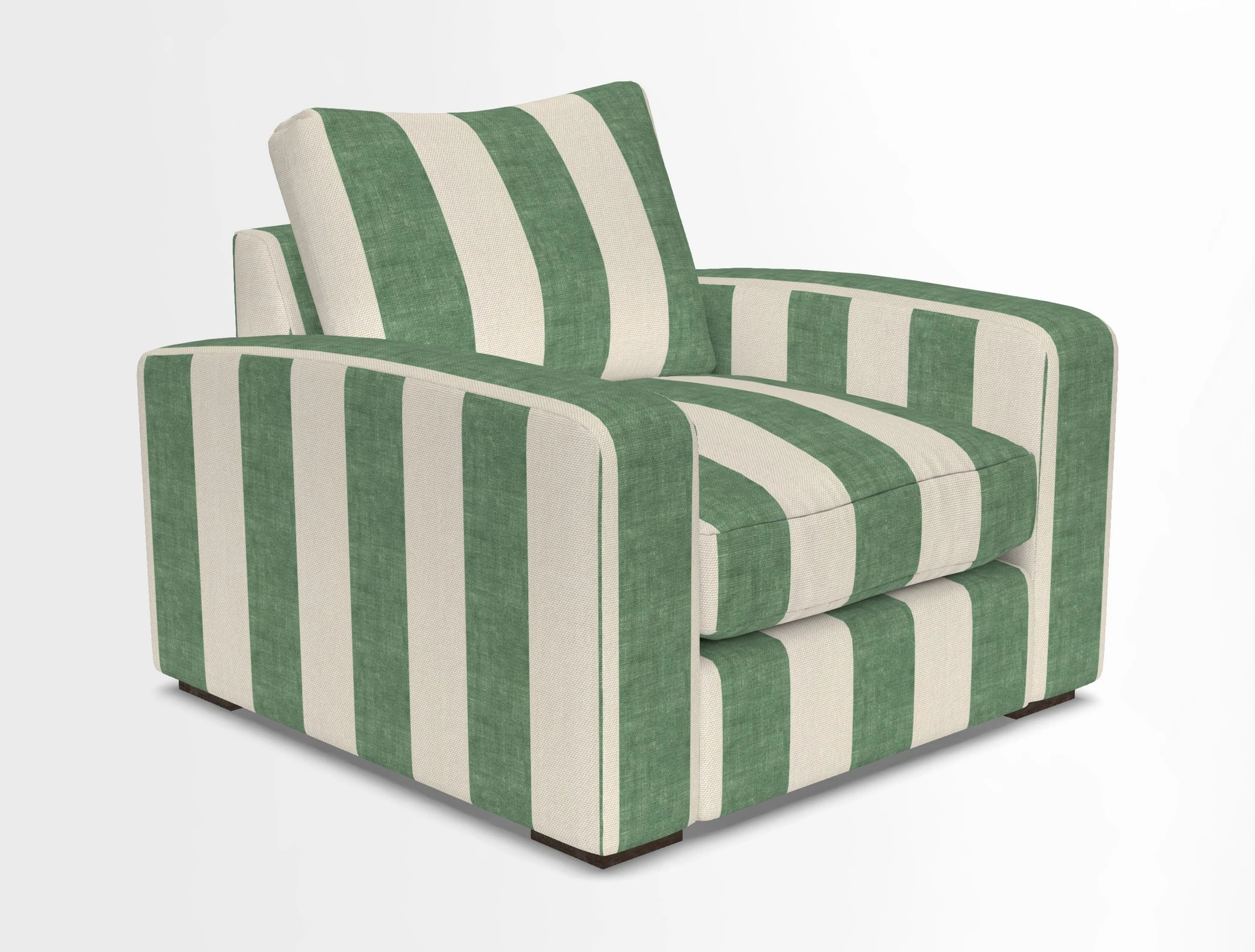 Stockbridge Chair in Two Tone Plain Biscuit