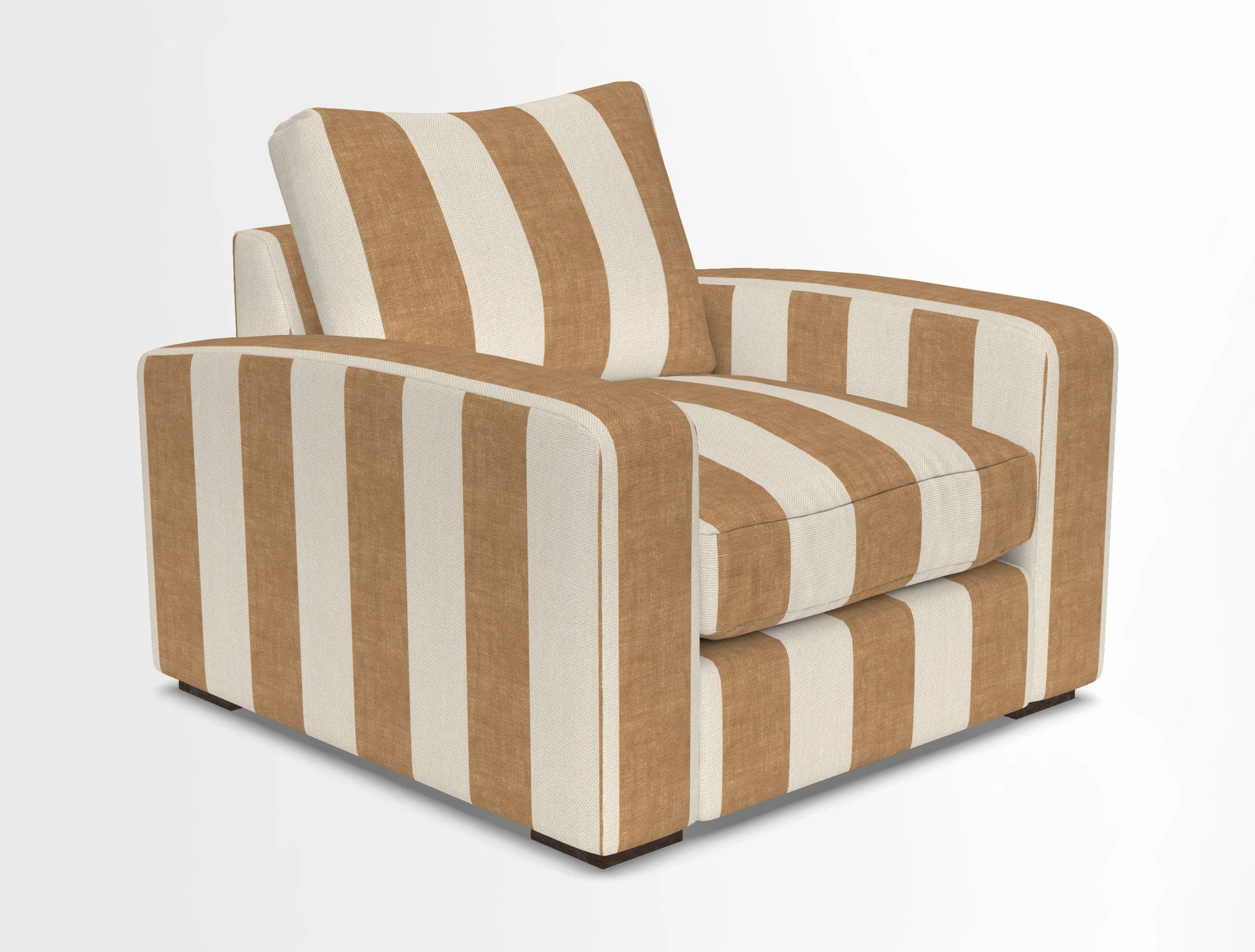 Stockbridge Chair in Two Tone Plain Biscuit