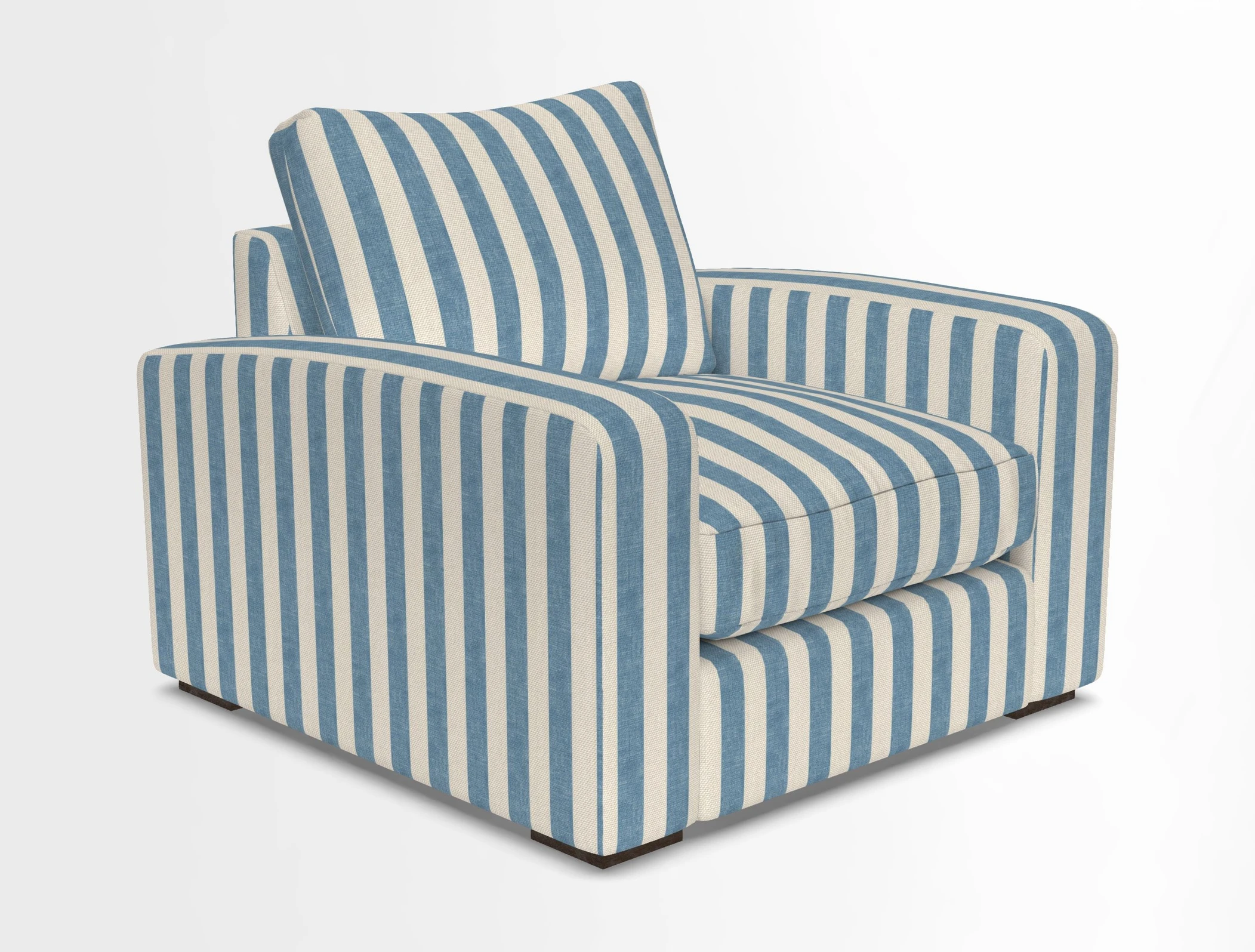 Stockbridge Chair in Two Tone Plain Biscuit