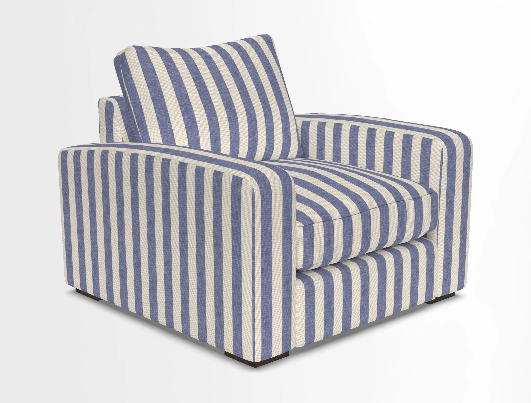 Stockbridge Chair in Two Tone Plain Biscuit
