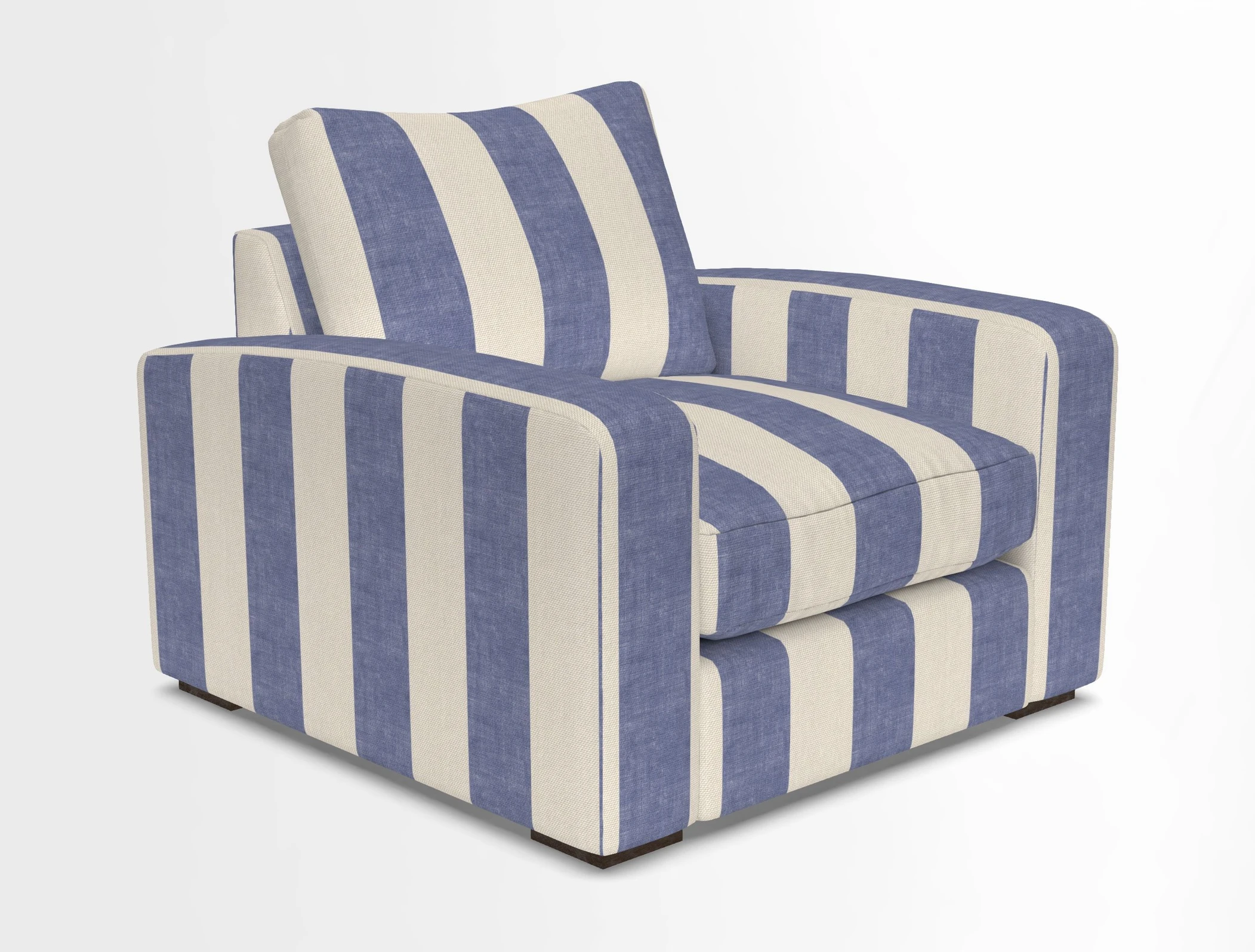 Stockbridge Chair in Two Tone Plain Biscuit