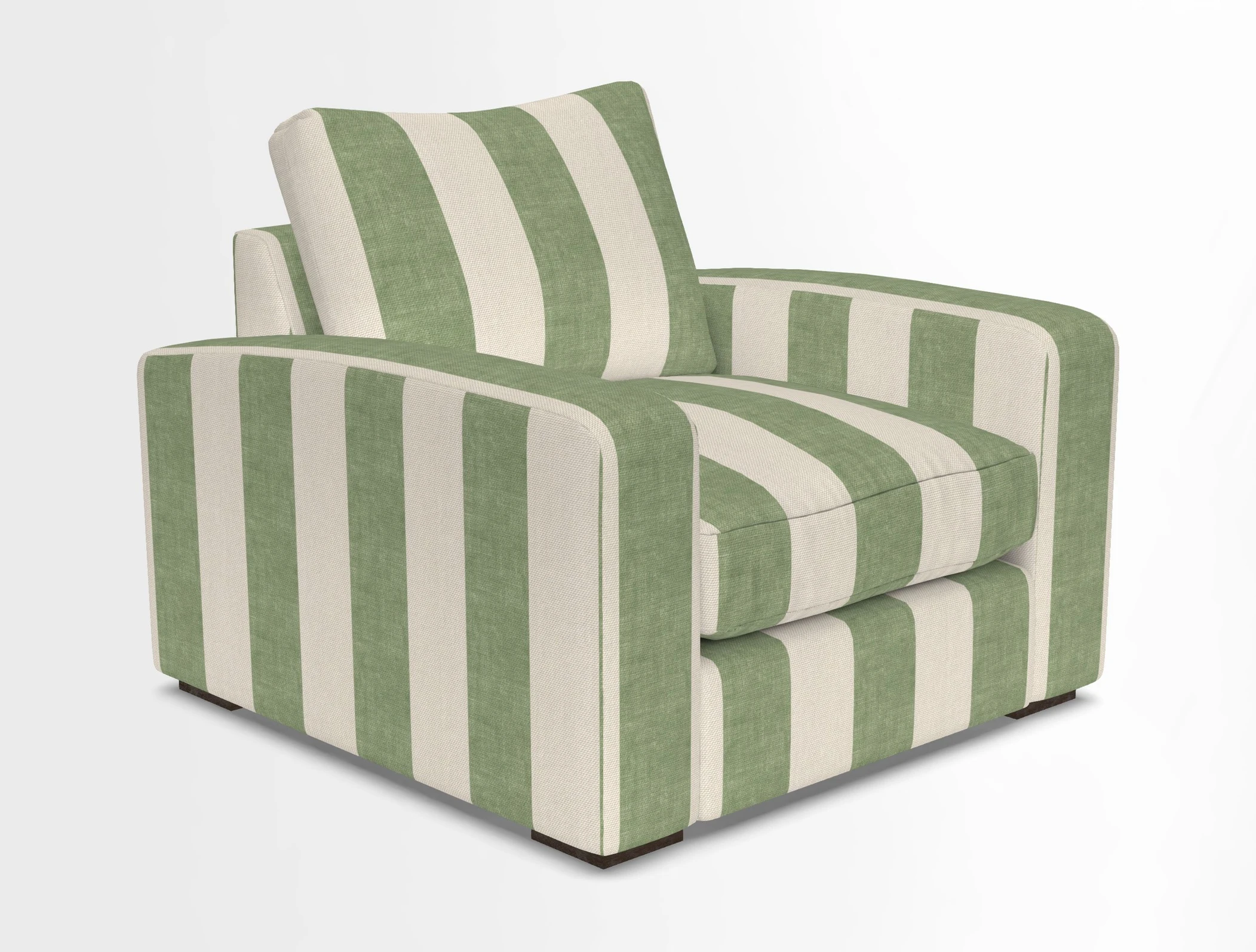 Stockbridge Chair in Two Tone Plain Biscuit