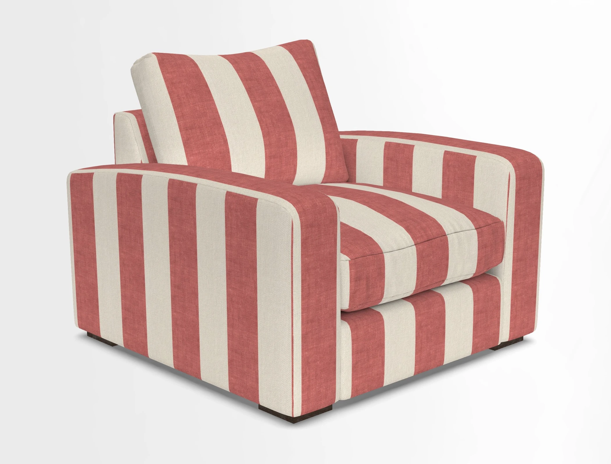 Stockbridge Chair in Two Tone Plain Biscuit