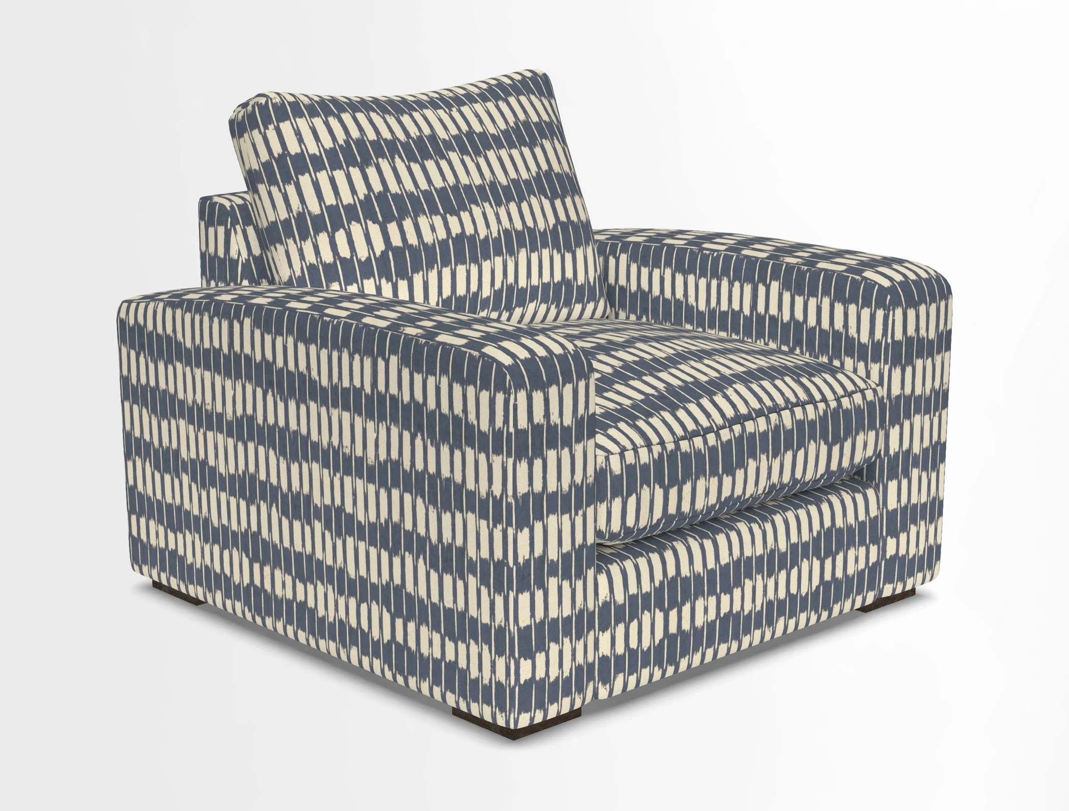 Stockbridge Chair in Two Tone Plain Biscuit