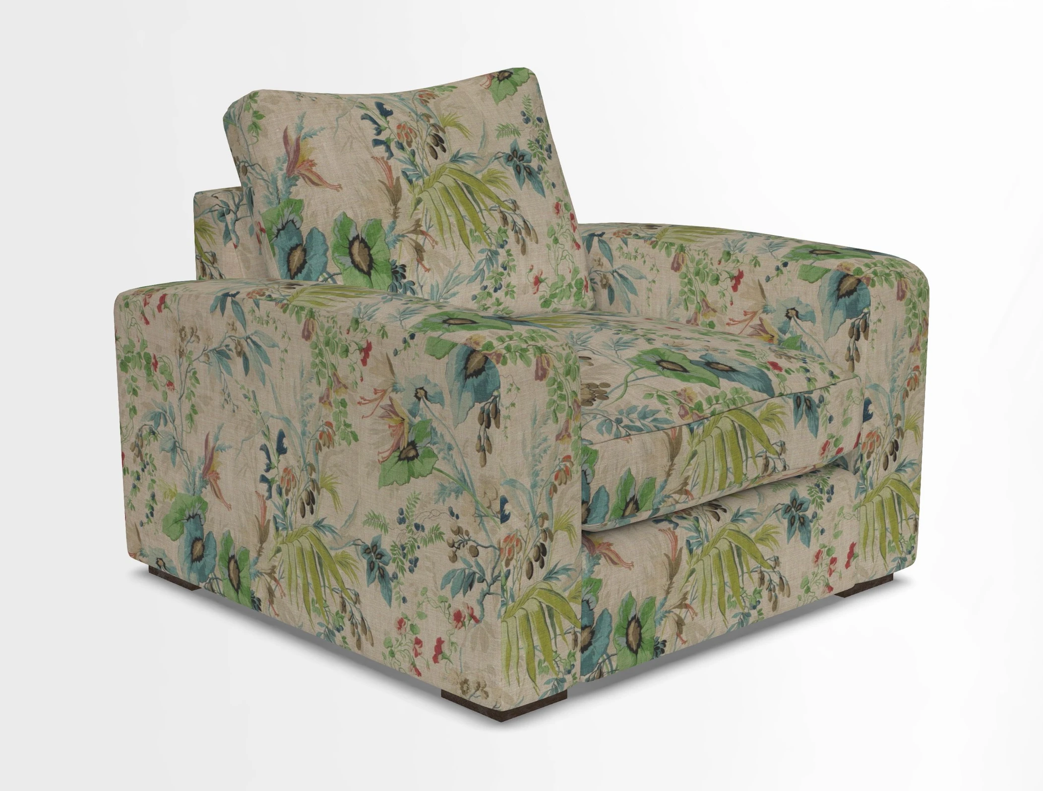 Stockbridge Chair in Two Tone Plain Biscuit