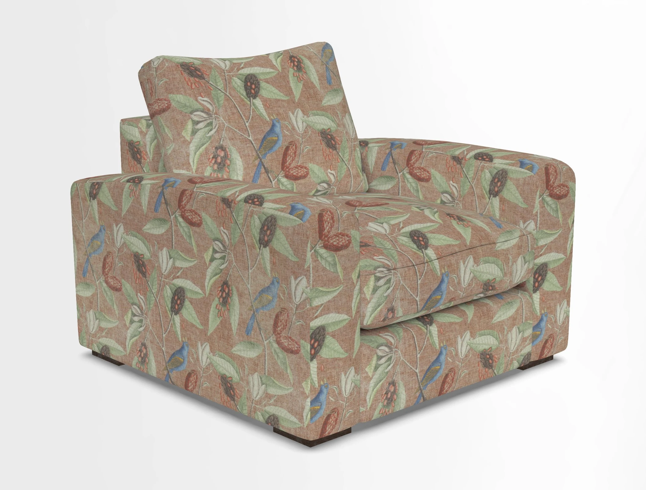 Stockbridge Chair in Two Tone Plain Biscuit