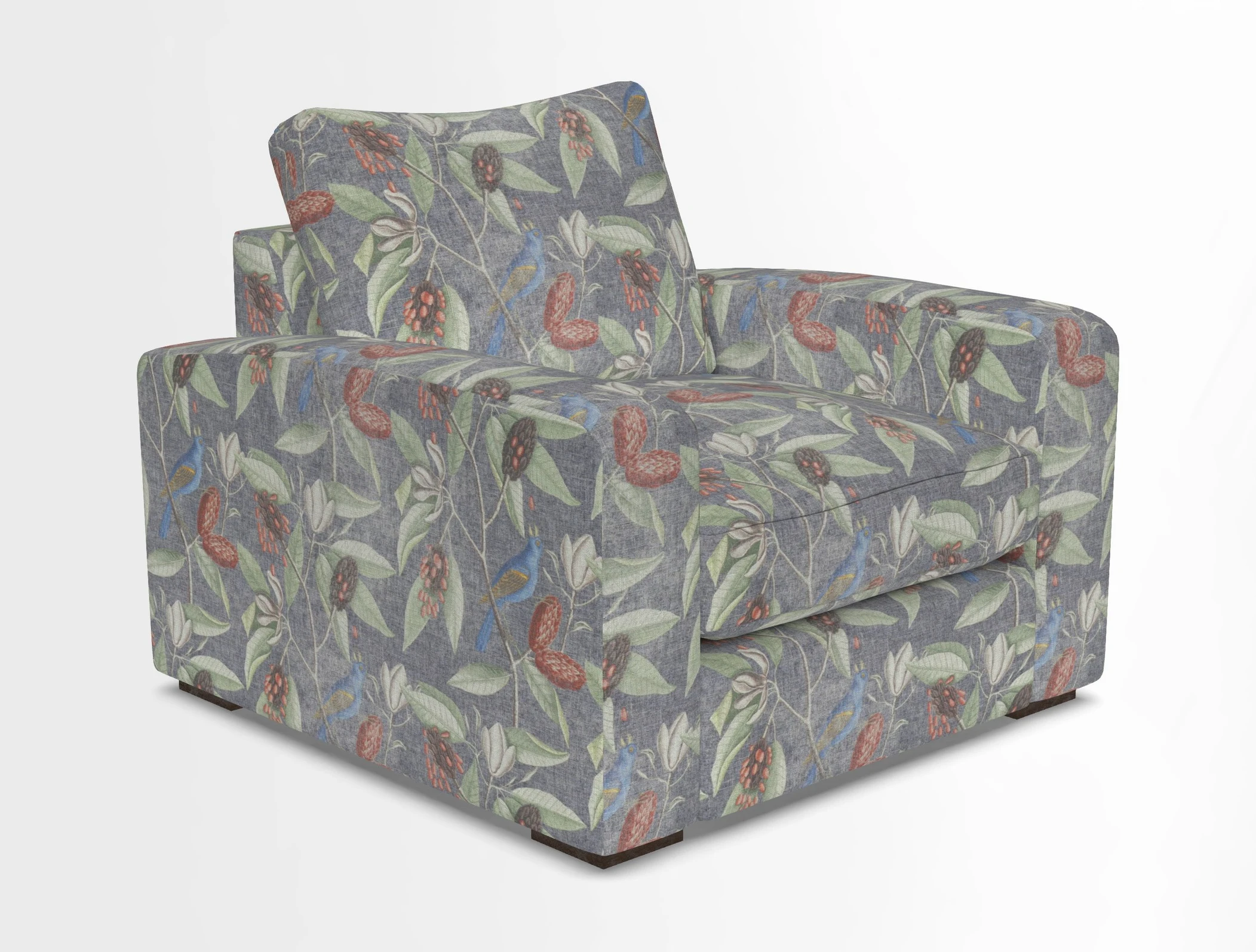 Stockbridge Chair in Two Tone Plain Biscuit