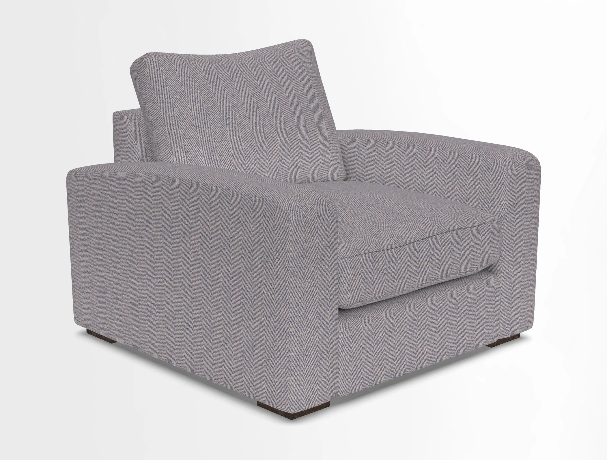 Stockbridge Chair in Two Tone Plain Biscuit