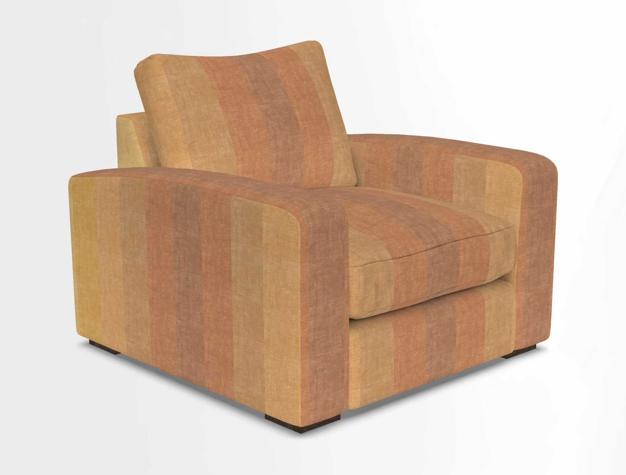 Stockbridge Chair in Two Tone Plain Biscuit