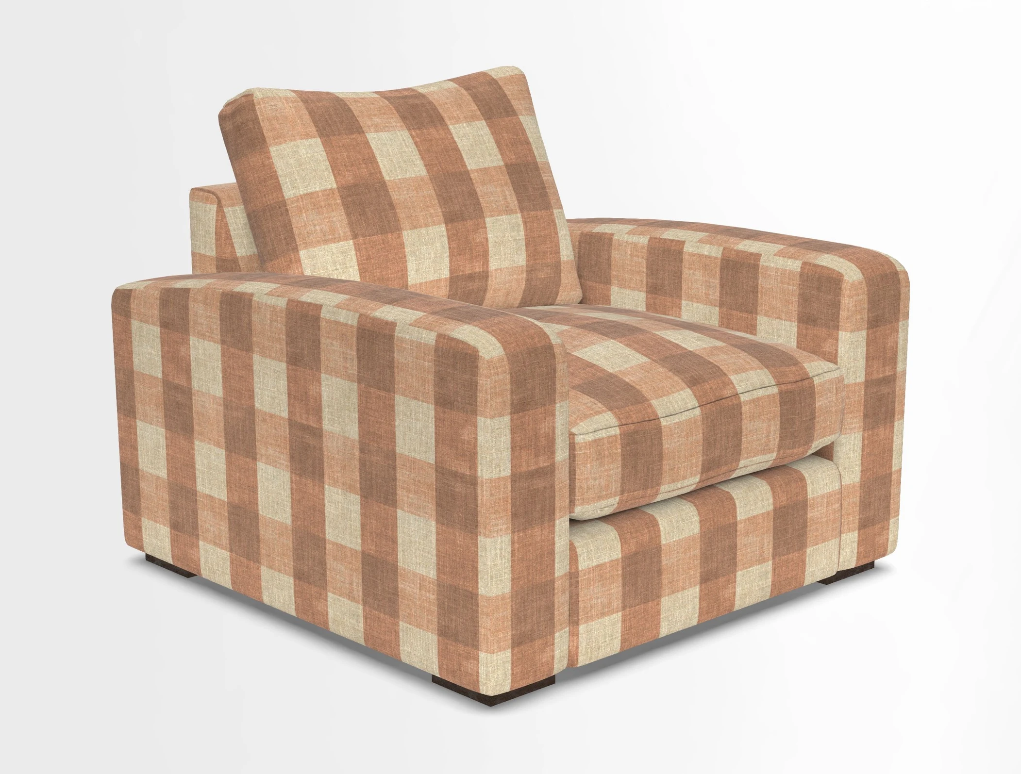 Stockbridge Chair in Two Tone Plain Biscuit