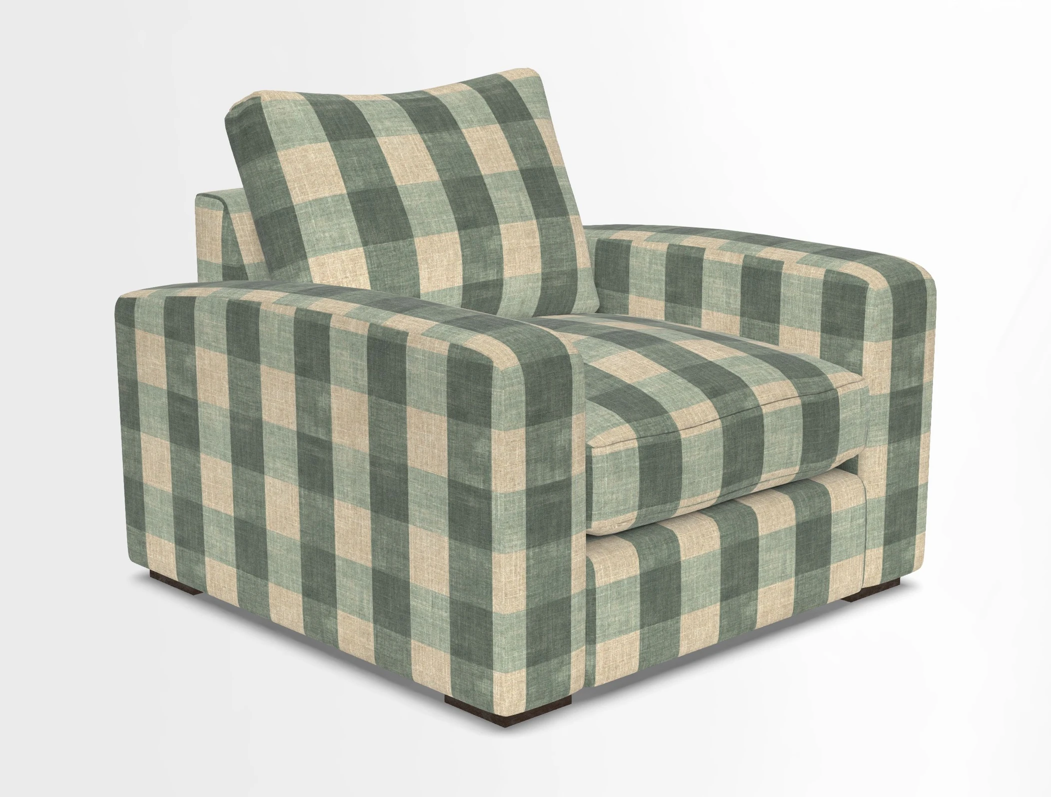 Stockbridge Chair in Two Tone Plain Biscuit