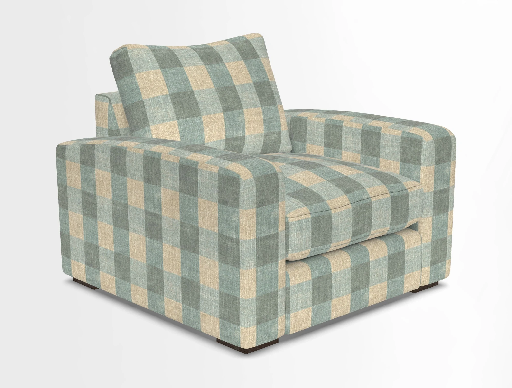 Stockbridge Chair in Two Tone Plain Biscuit