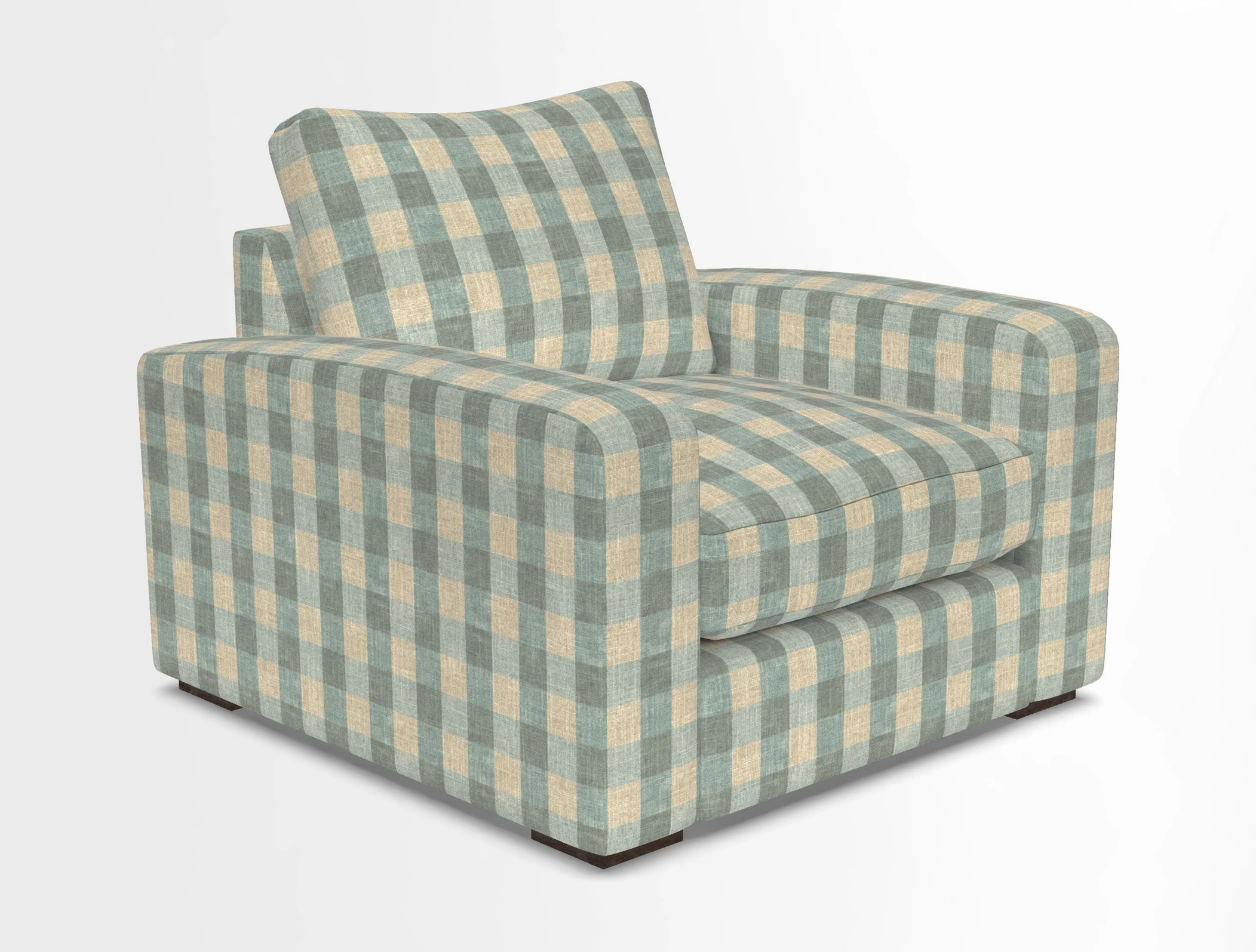 Stockbridge Chair in Two Tone Plain Biscuit