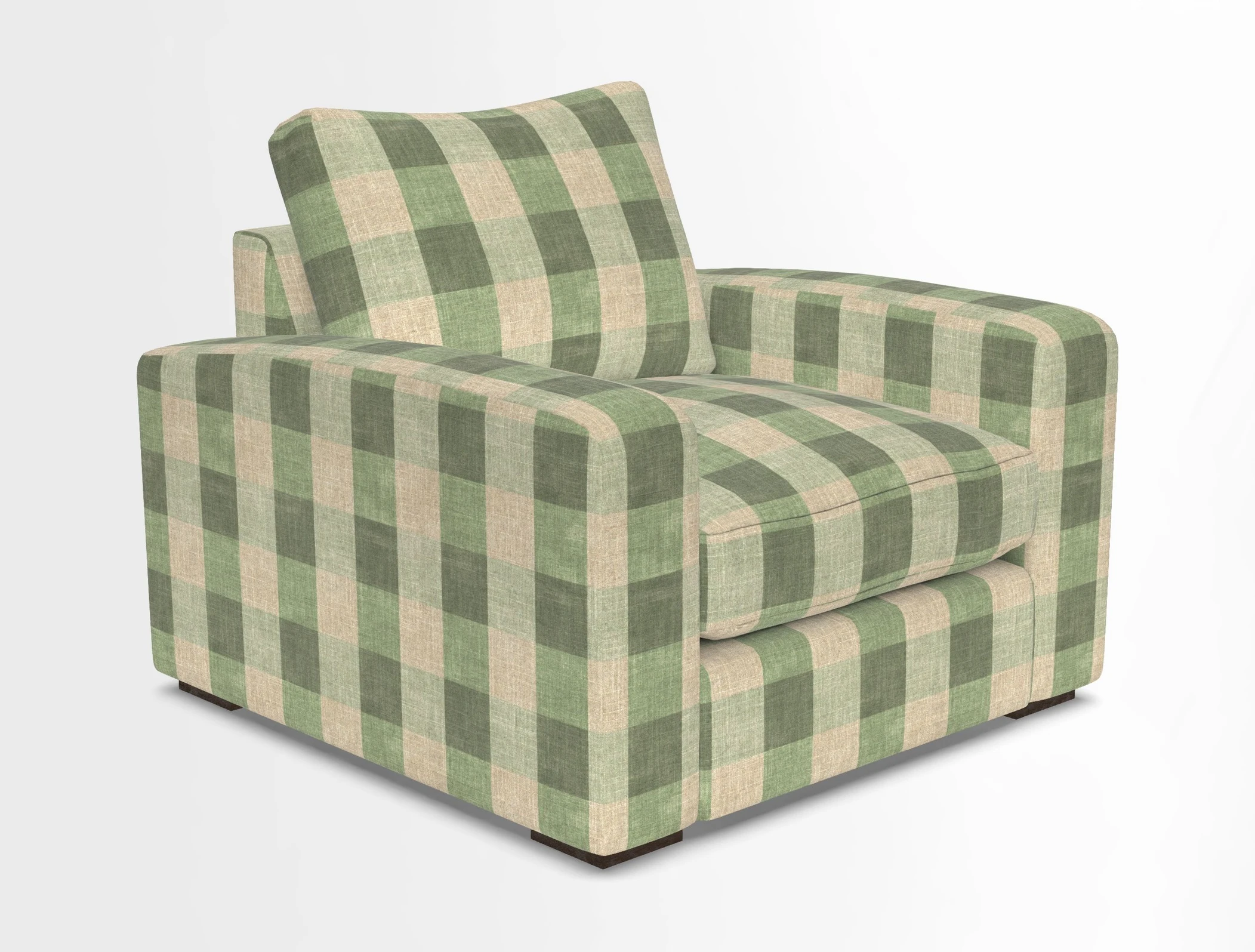 Stockbridge Chair in Two Tone Plain Biscuit