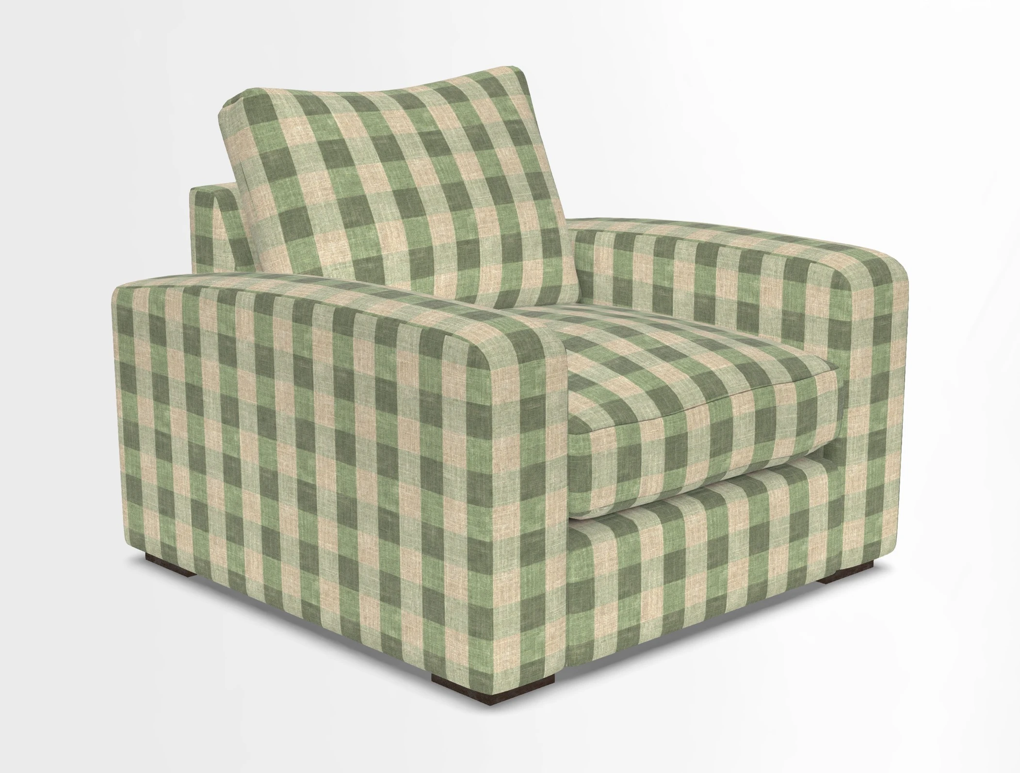 Stockbridge Chair in Two Tone Plain Biscuit