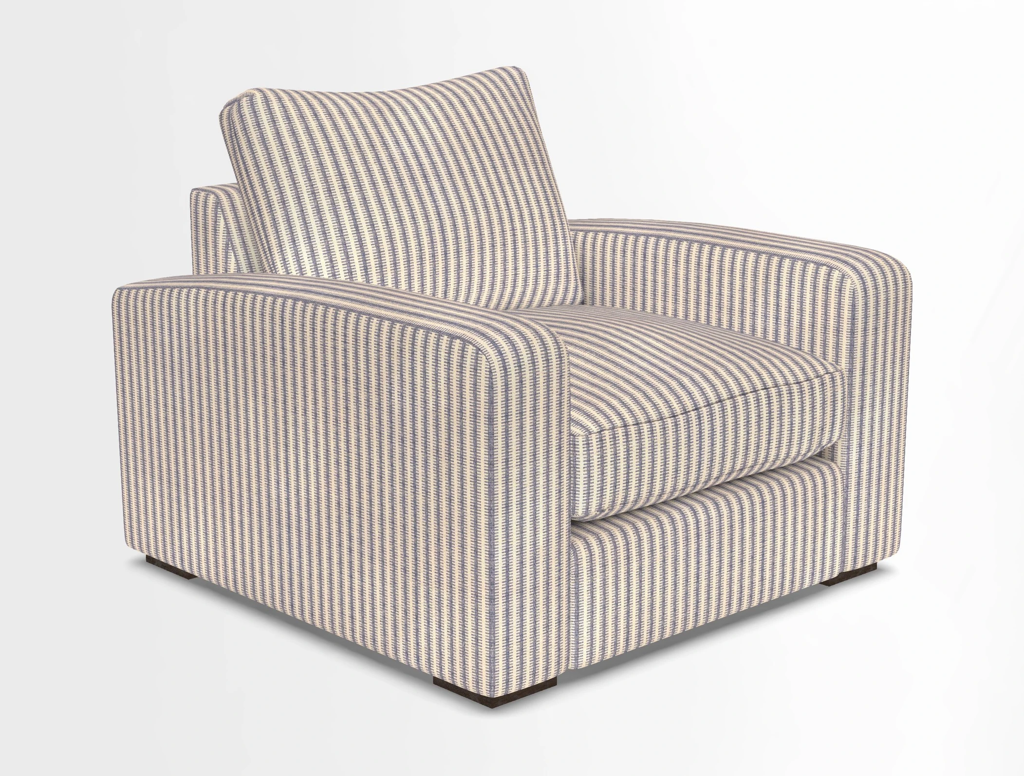 Stockbridge Chair in Two Tone Plain Biscuit