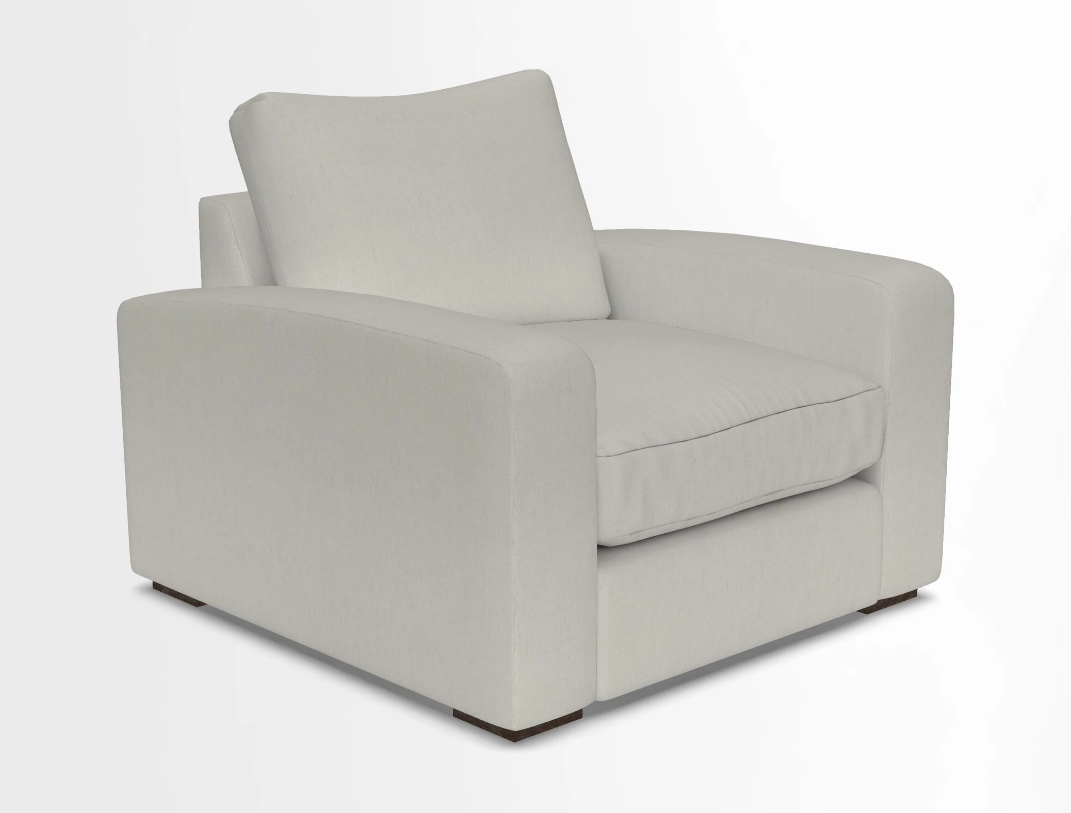 Stockbridge Chair in Two Tone Plain Biscuit
