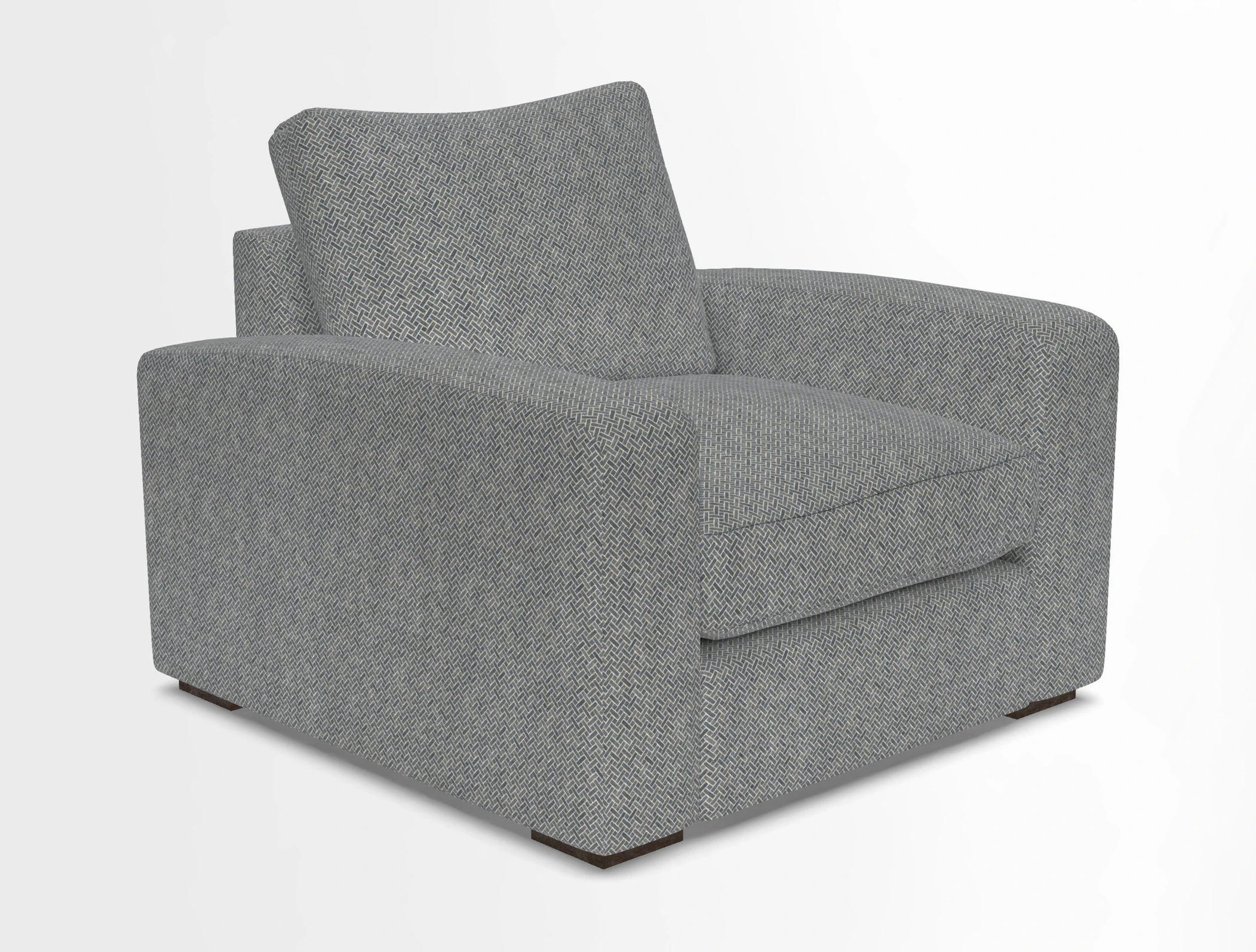 Stockbridge Chair in Two Tone Plain Biscuit